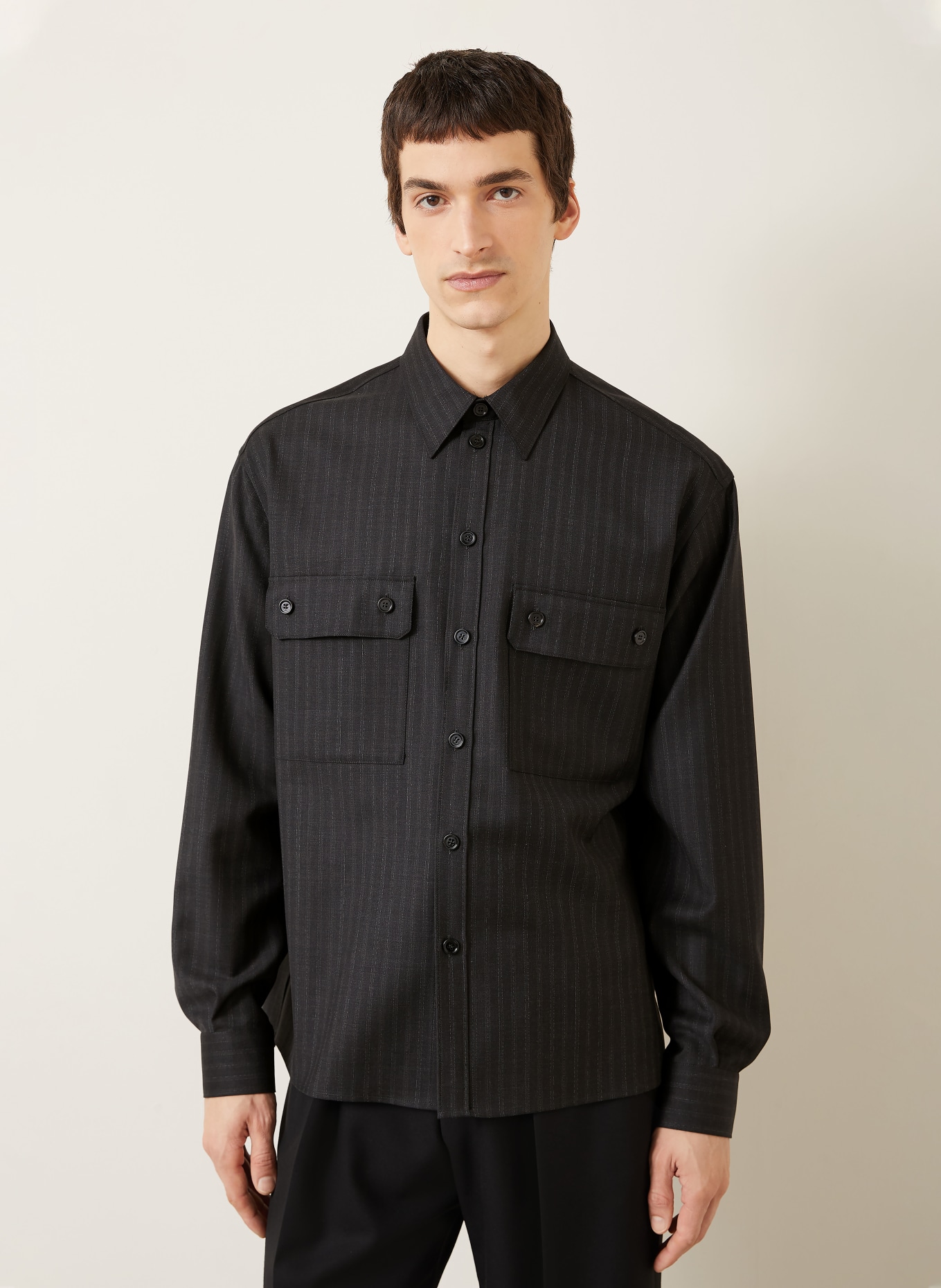 DOLCE & GABBANA Comfort Fit Shirt: BLACK
