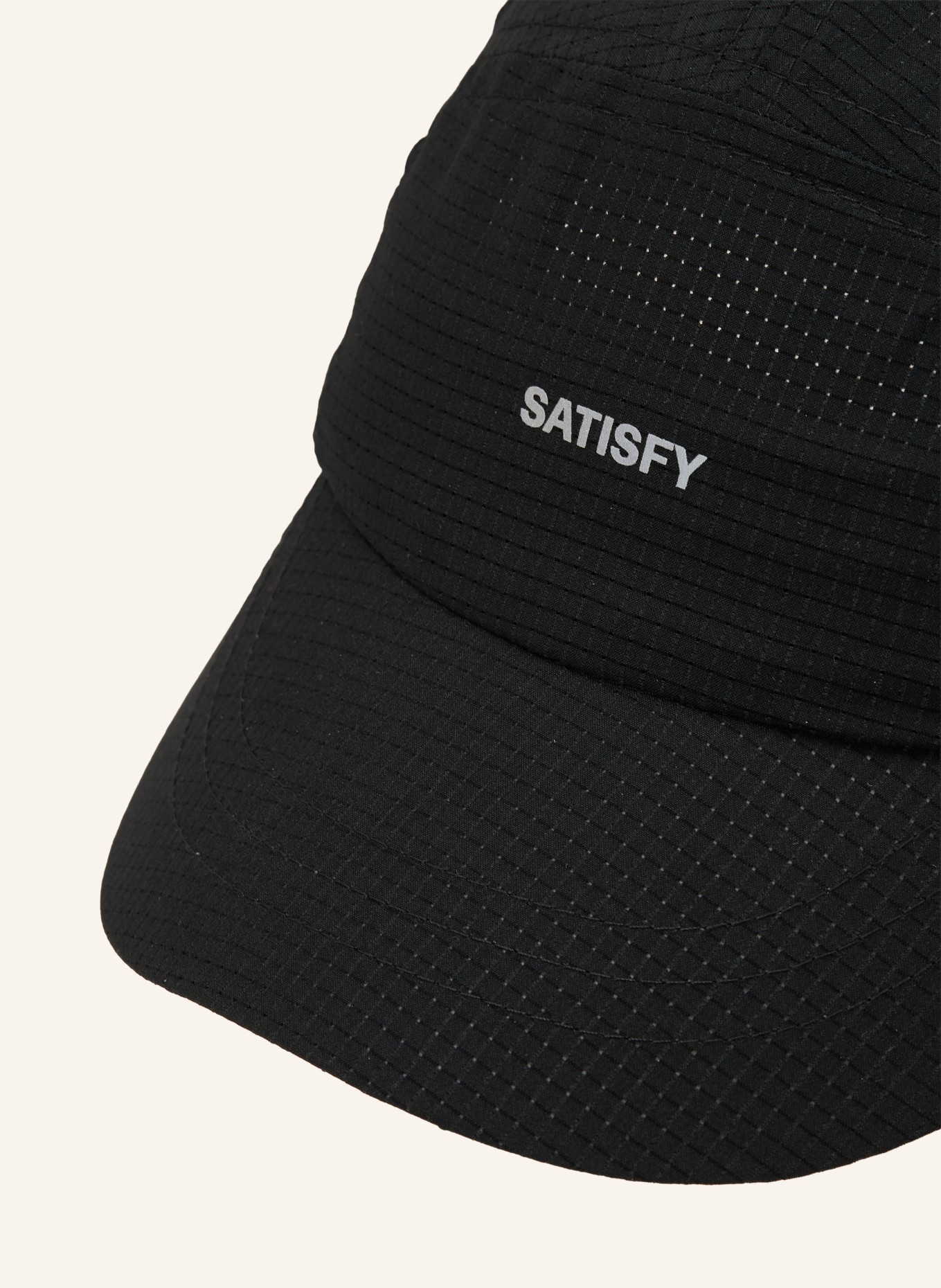 SATISFY Casquette RIPPY™AIR: NOIR