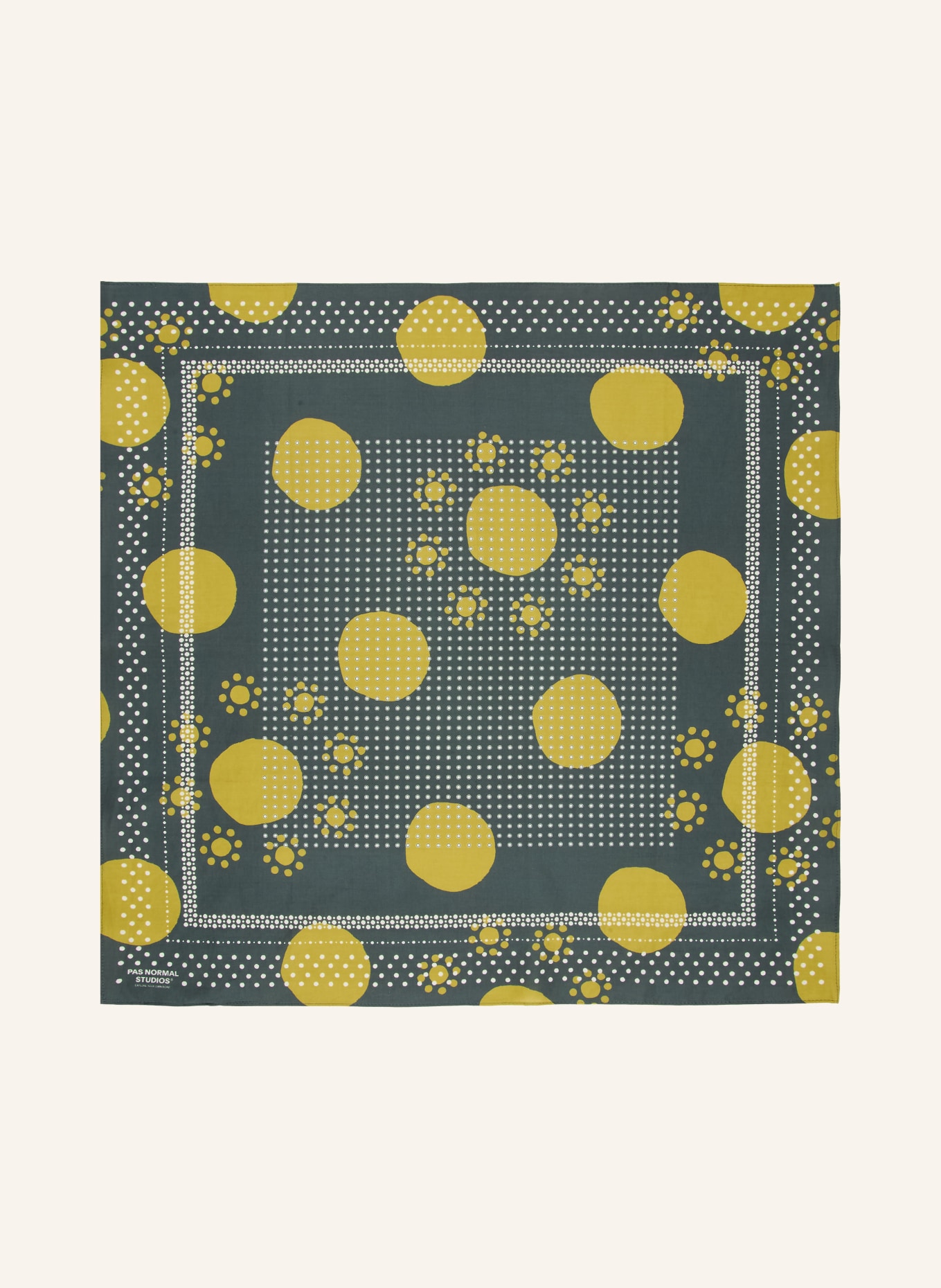 PAS NORMAL STUDIOS Tissu OFF-RACE: GROEN / VERT CLAIR / BLANC