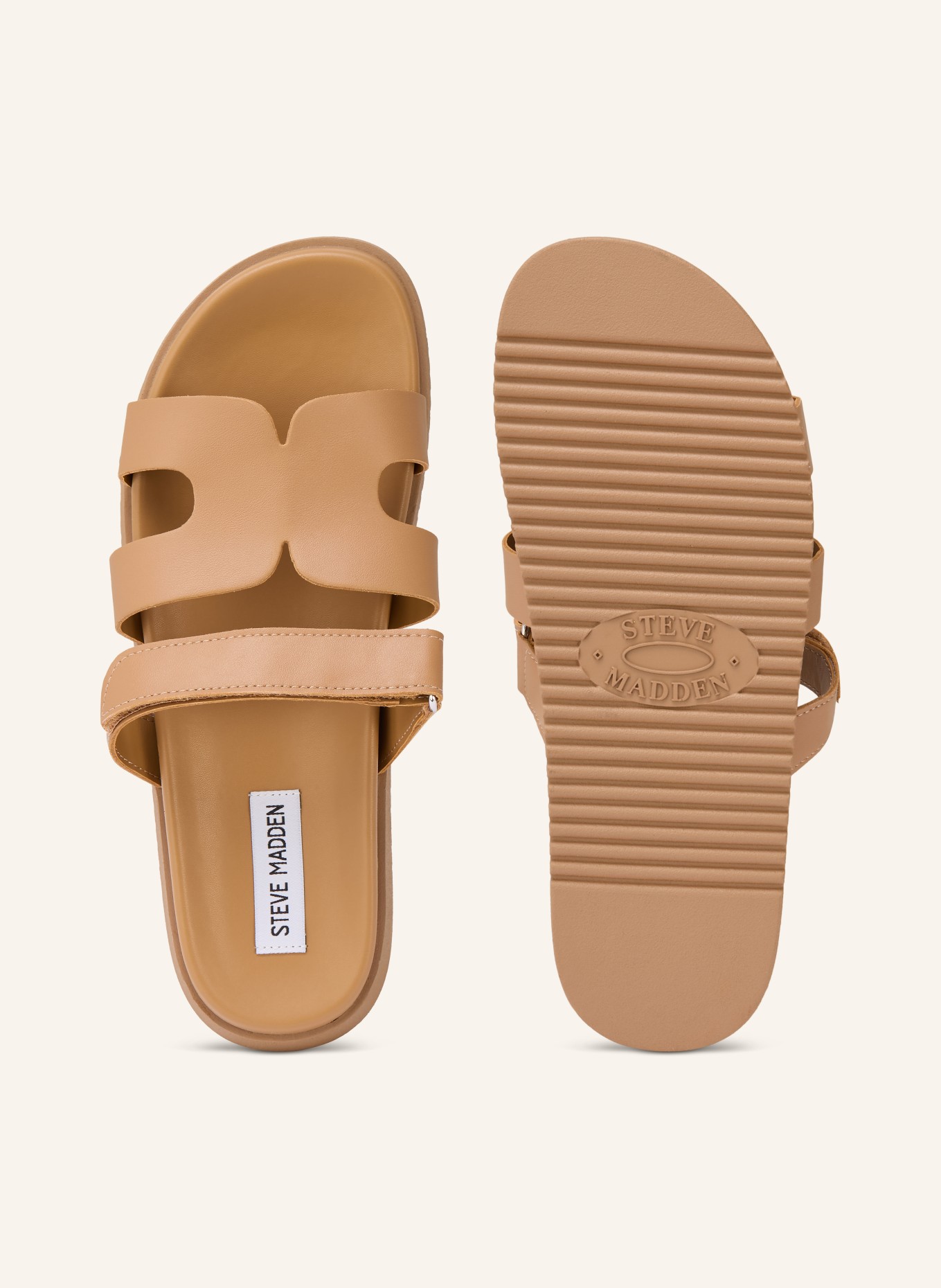 STEVE MADDEN MISSILE mules: CAMEL