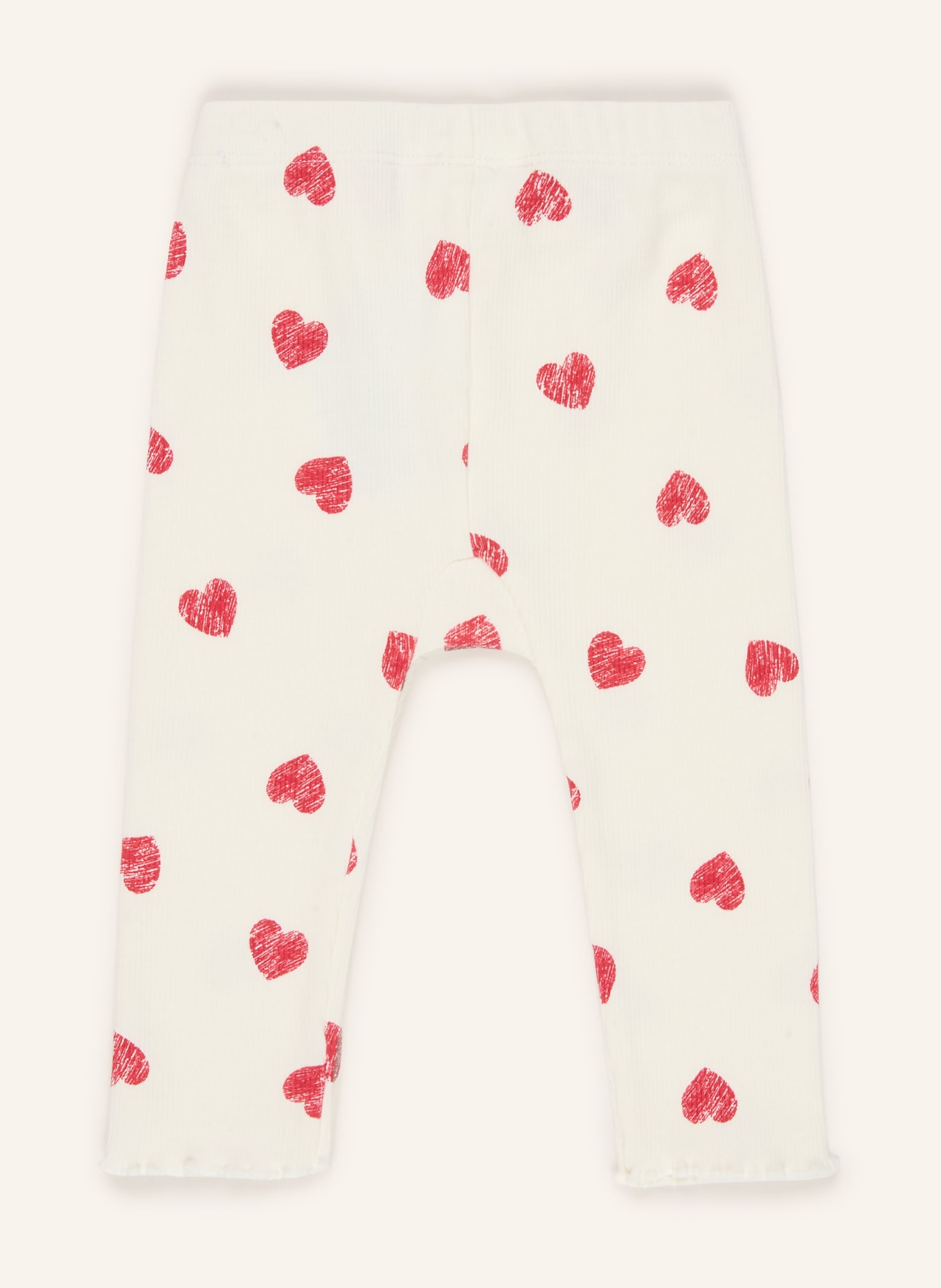 s.Oliver RED Leggings: CREME / ROT