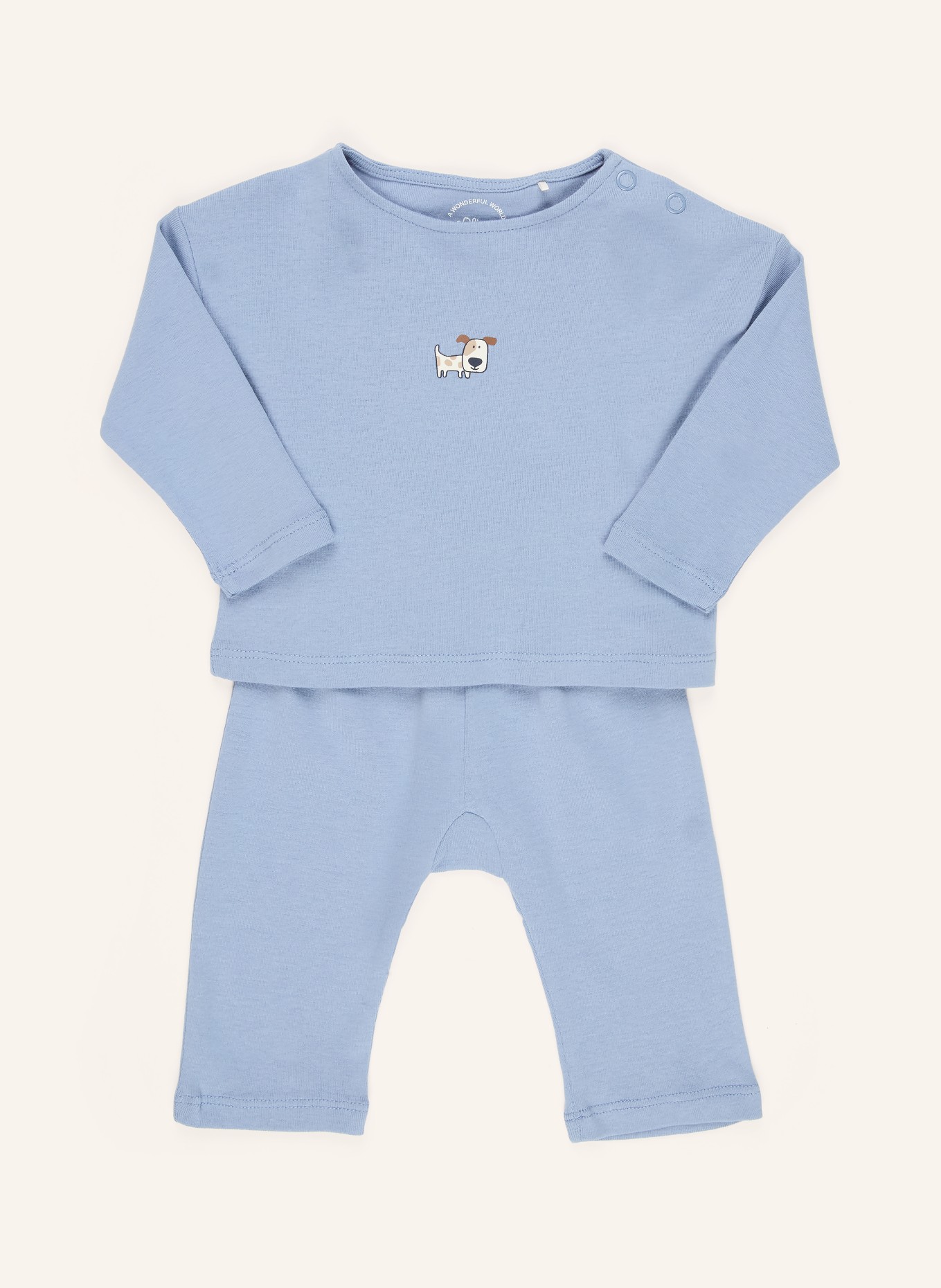 s.Oliver RED Sada: tričko s dlouhým rukávem a tepláky: MODRÁ