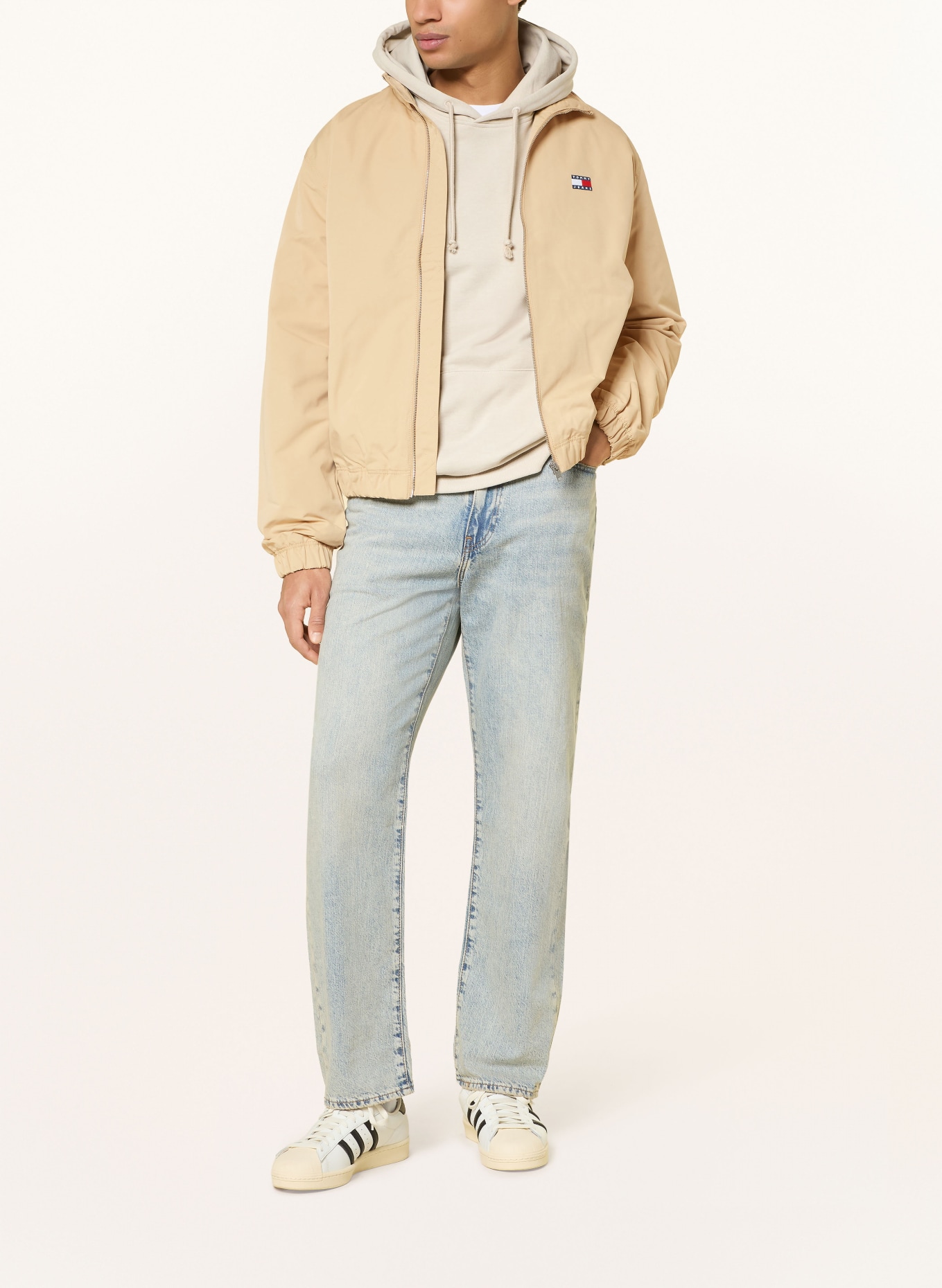 TOMMY JEANS bundy: BÉŽOVÁ