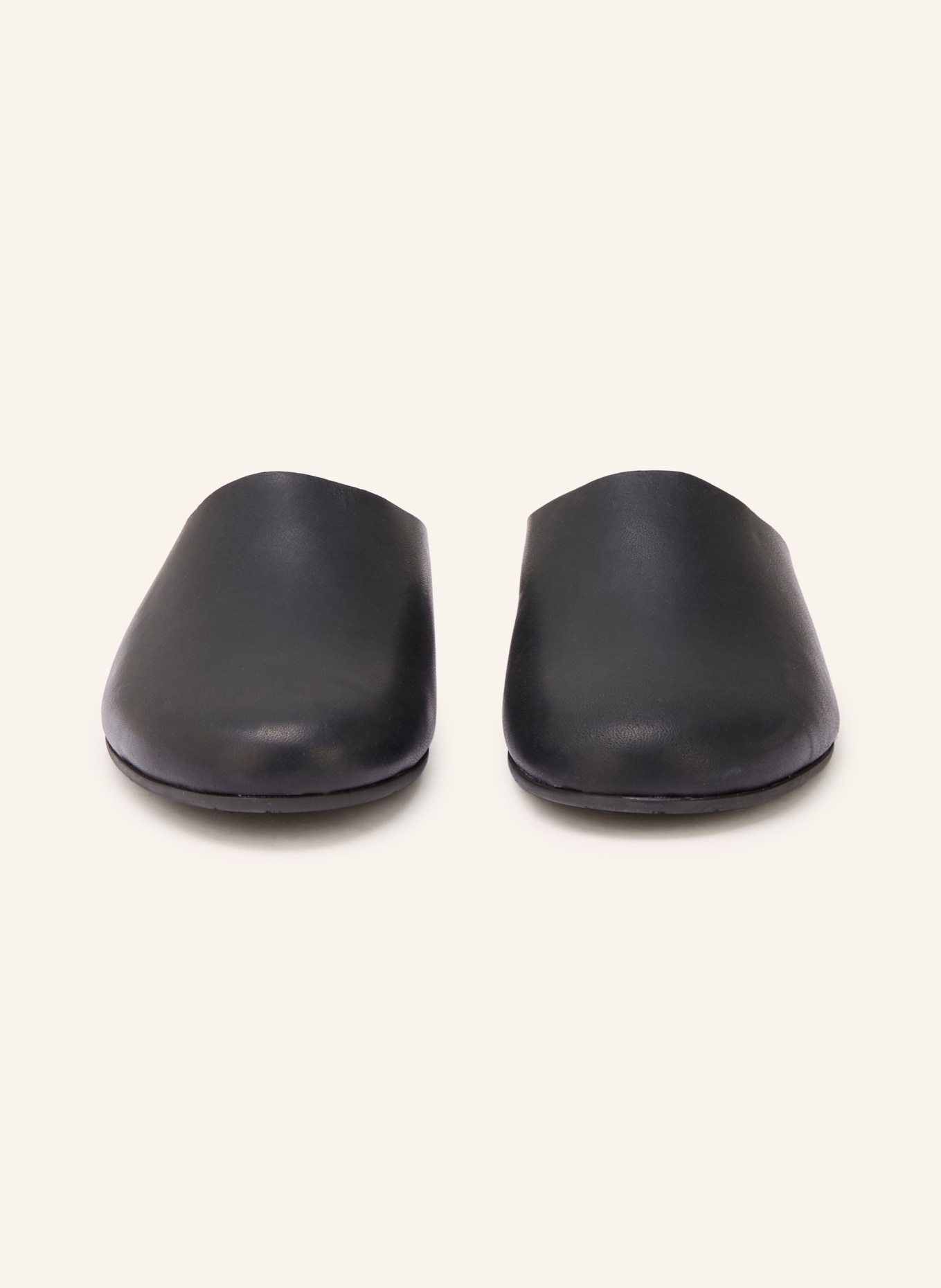 ANCIENT GREEK SANDALS Mules THE SLIPPER: SCHWARZ