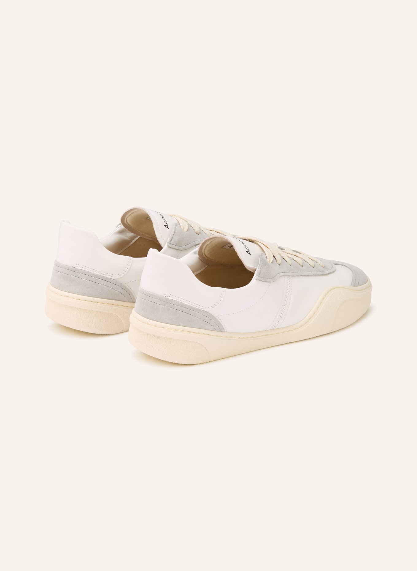 Acne Studios Sneaker: CREME / GRAU