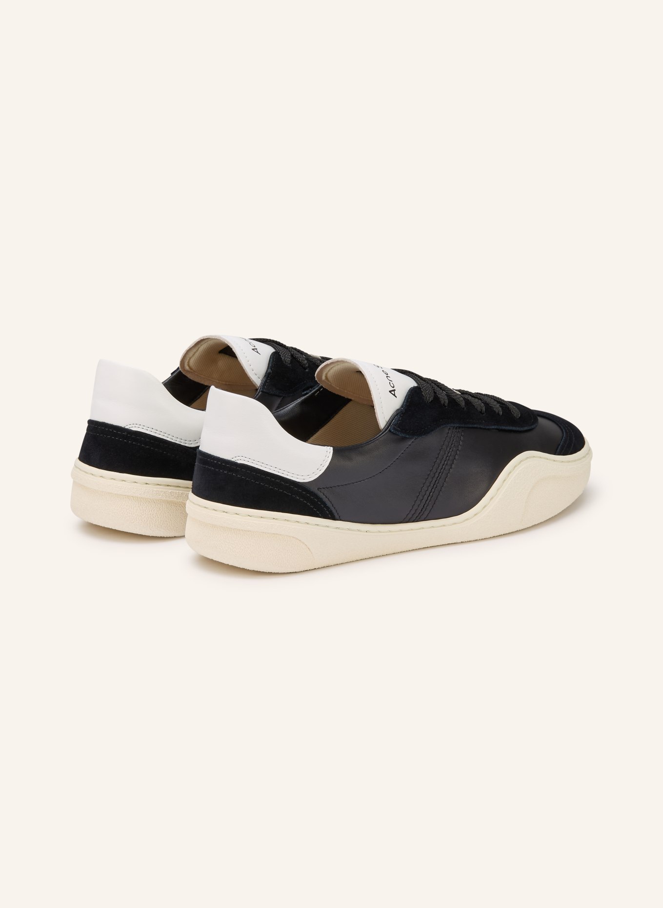 Acne Studios Sneaker: SCHWARZ / WEISS