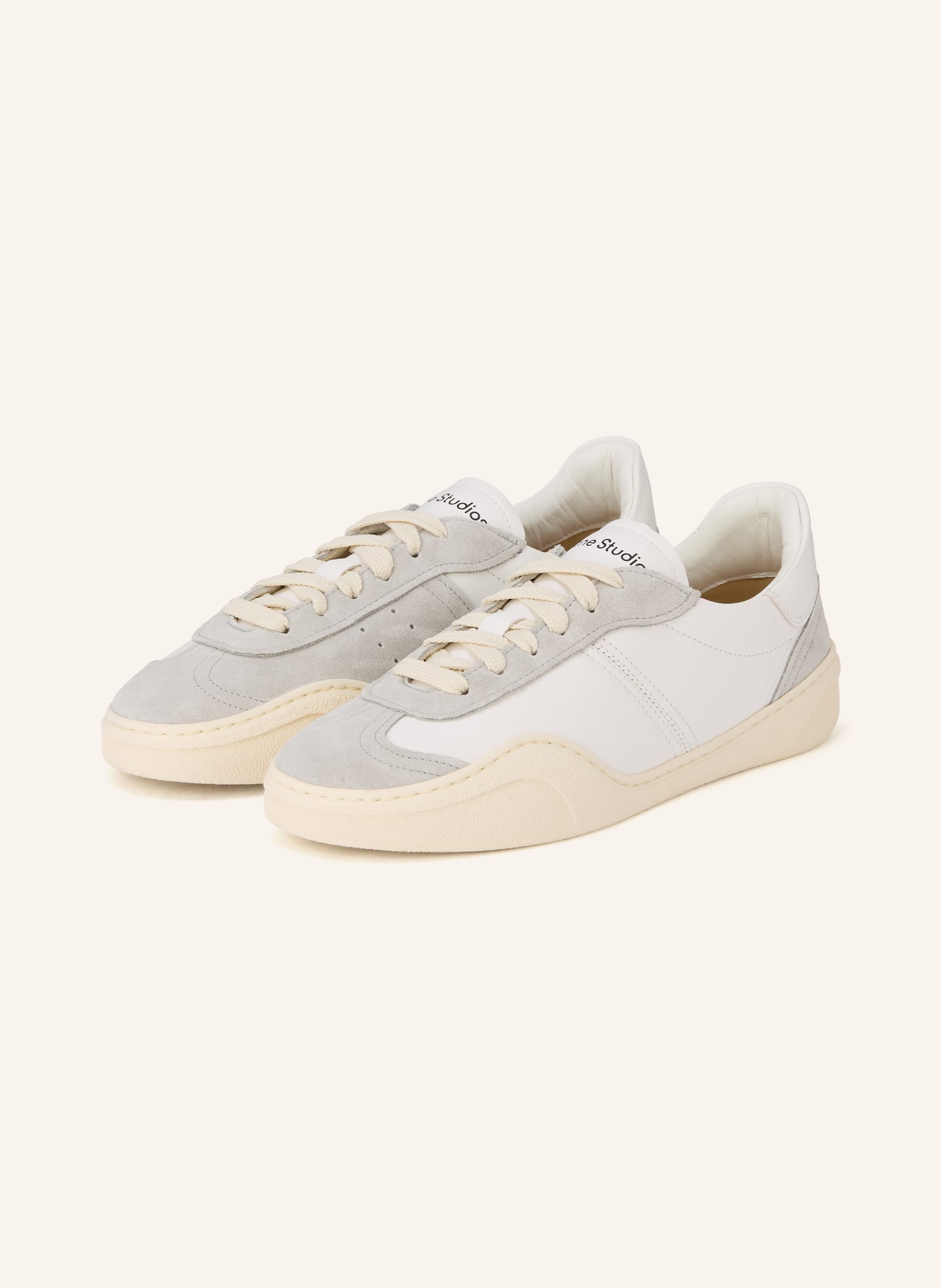 Acne Studios Sneaker BARS DRAGO: GRAU / WEISS