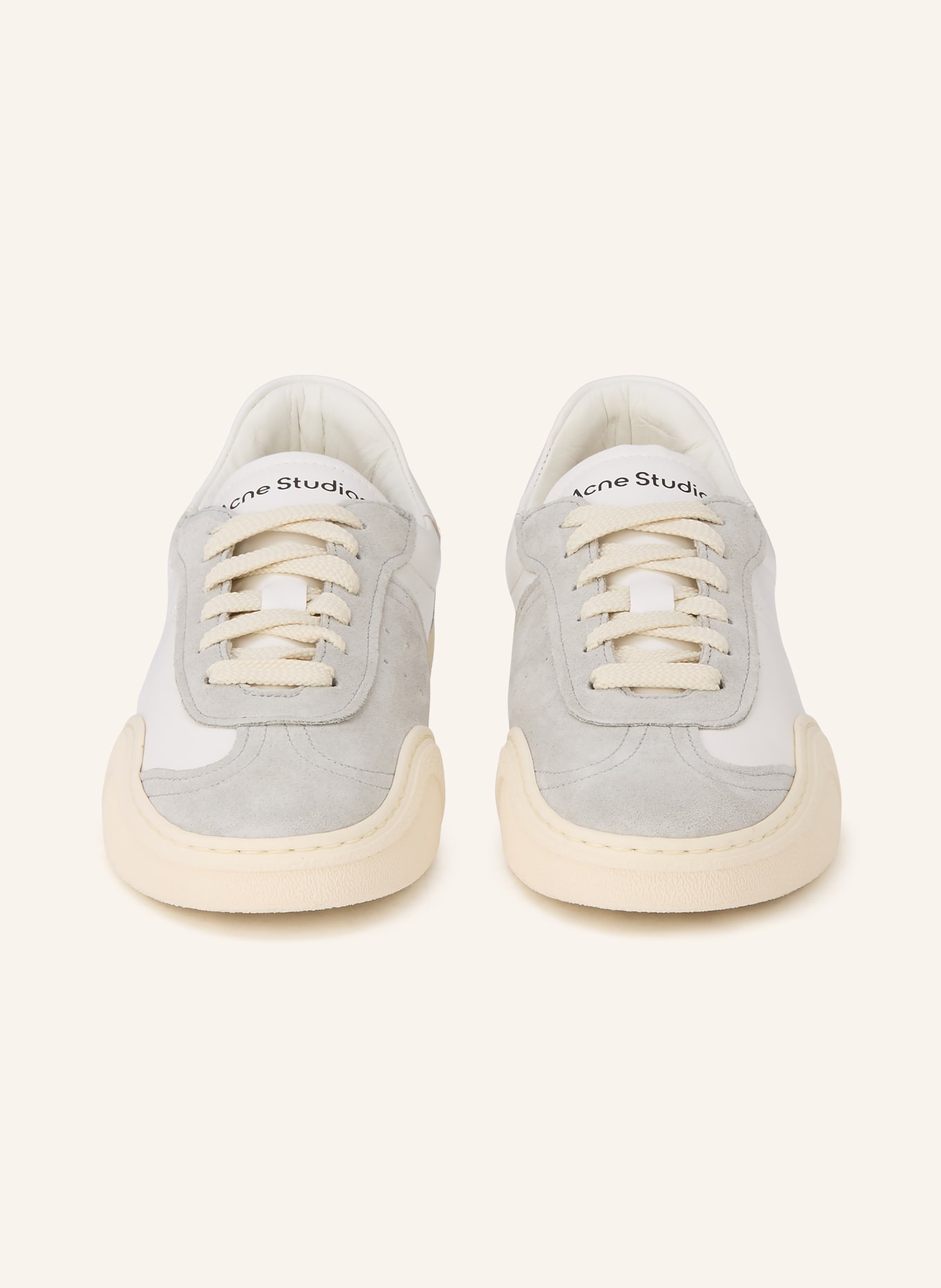 Acne Studios Sneaker BARS DRAGO: GRAU / WEISS