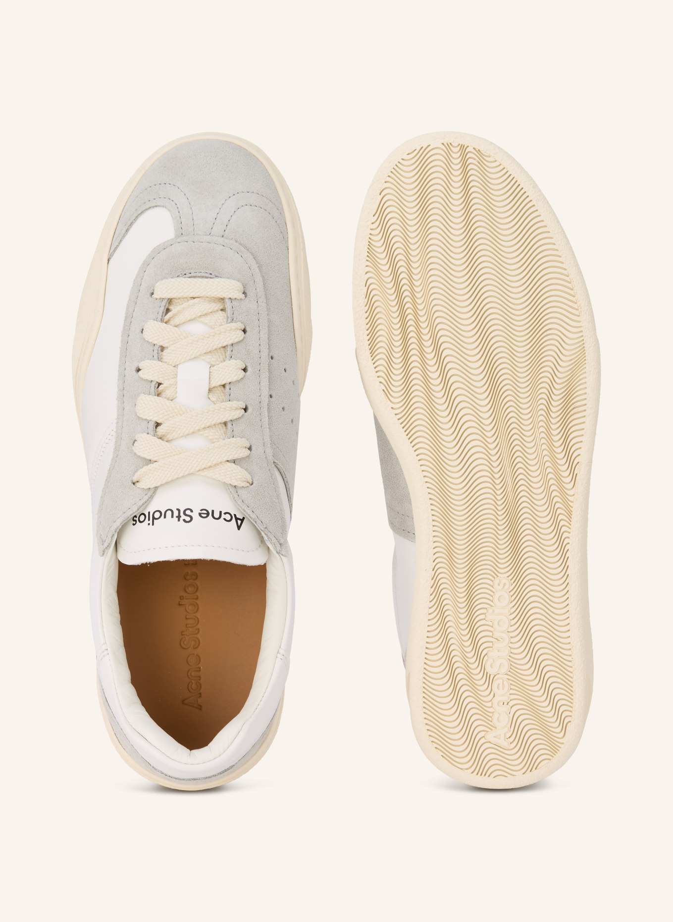 Acne Studios Sneaker BARS DRAGO: GRAU / WEISS