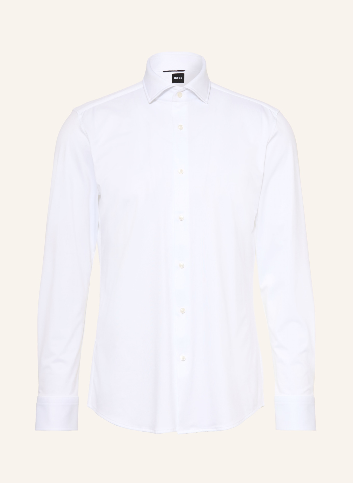 BOSS Hemd HANK Slim Fit: WEISS