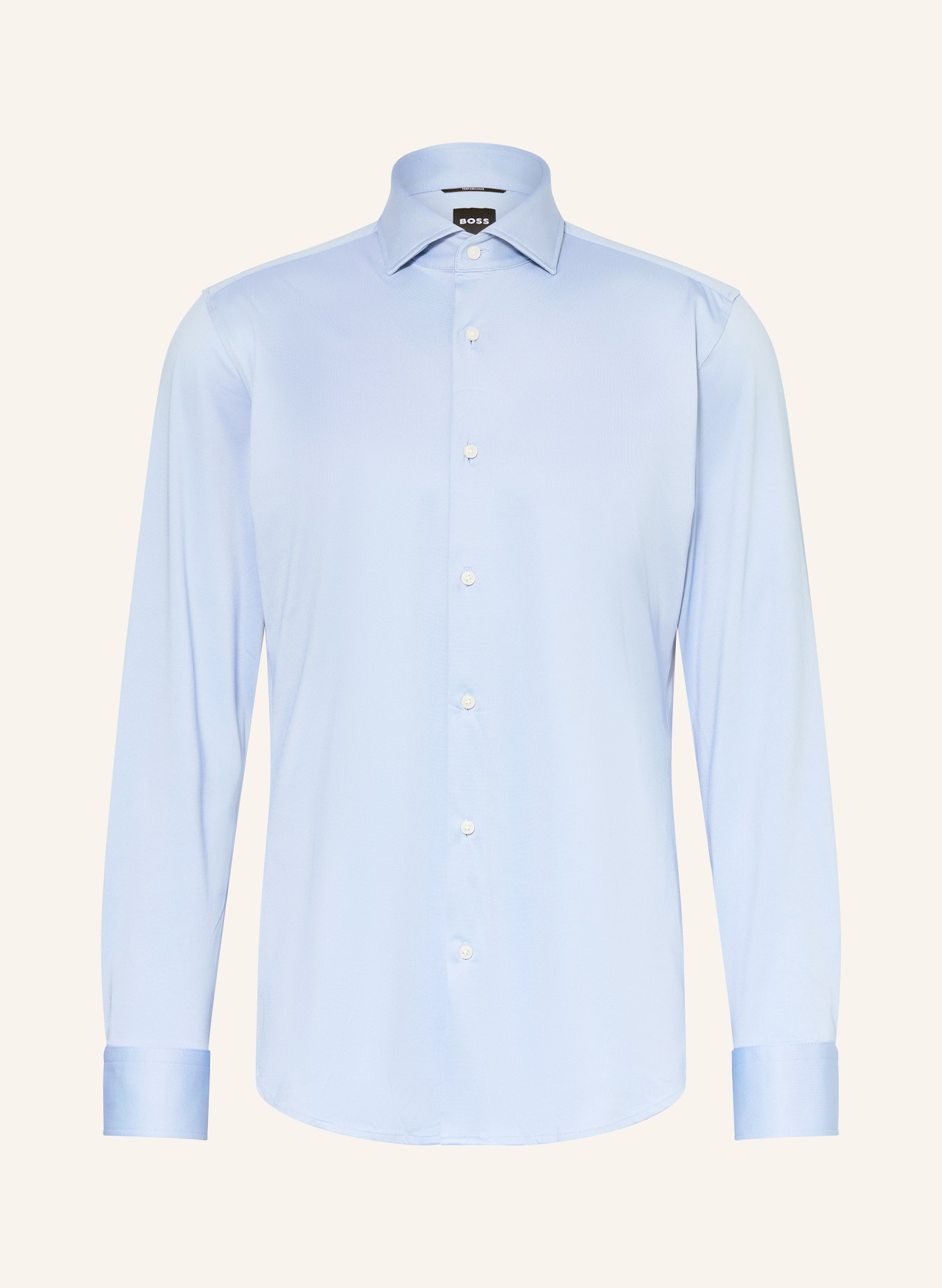 BOSS Hemd HANK Slim Fit: HELLBLAU