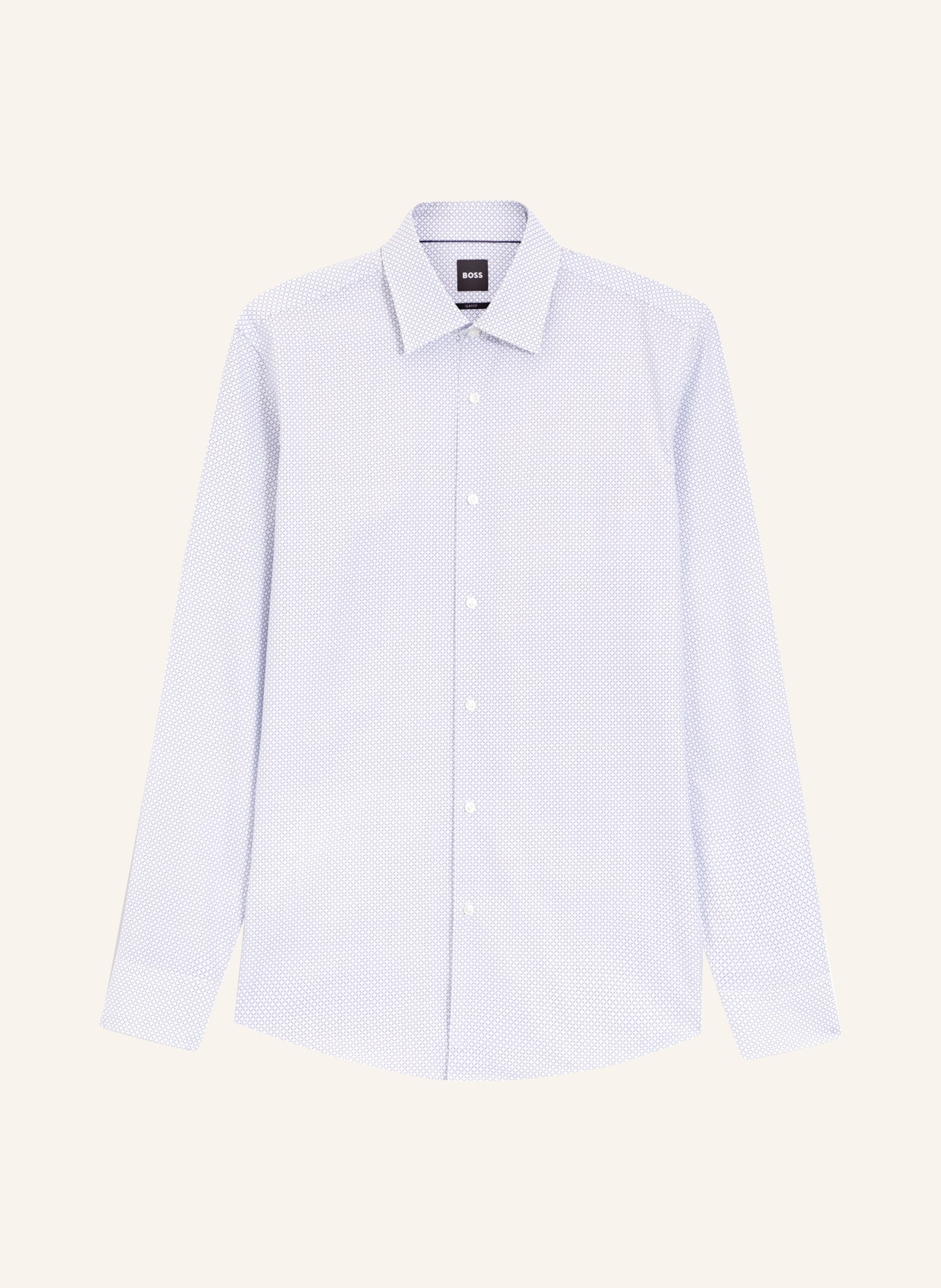 BOSS Hemd HANK Slim Fit: BLAUGRAU