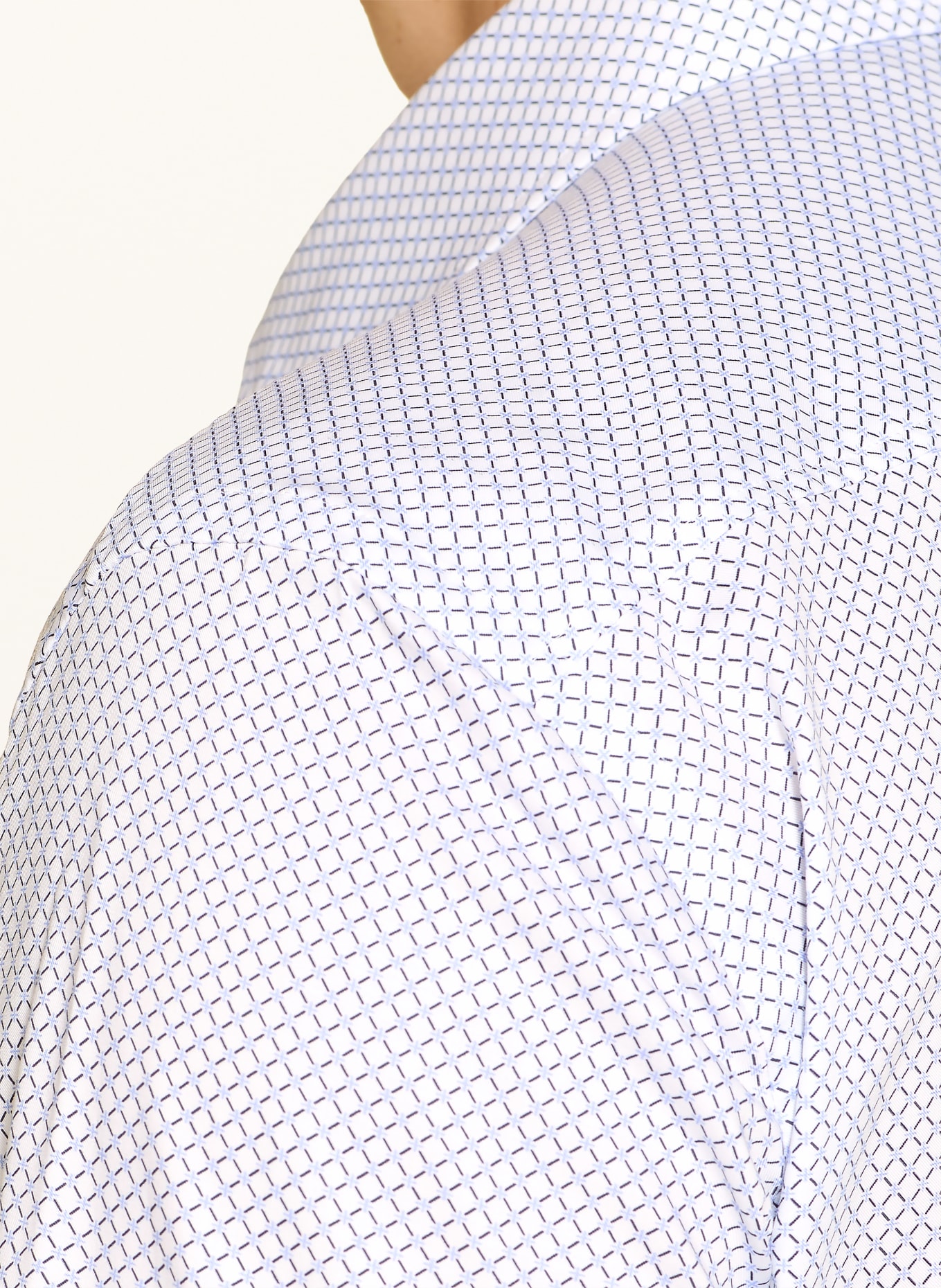 BOSS Hemd HANK Slim Fit: BLAUGRAU