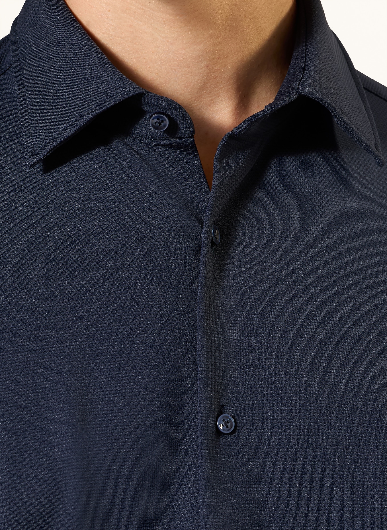 BOSS Hemd HANK Slim Fit: DUNKELBLAU