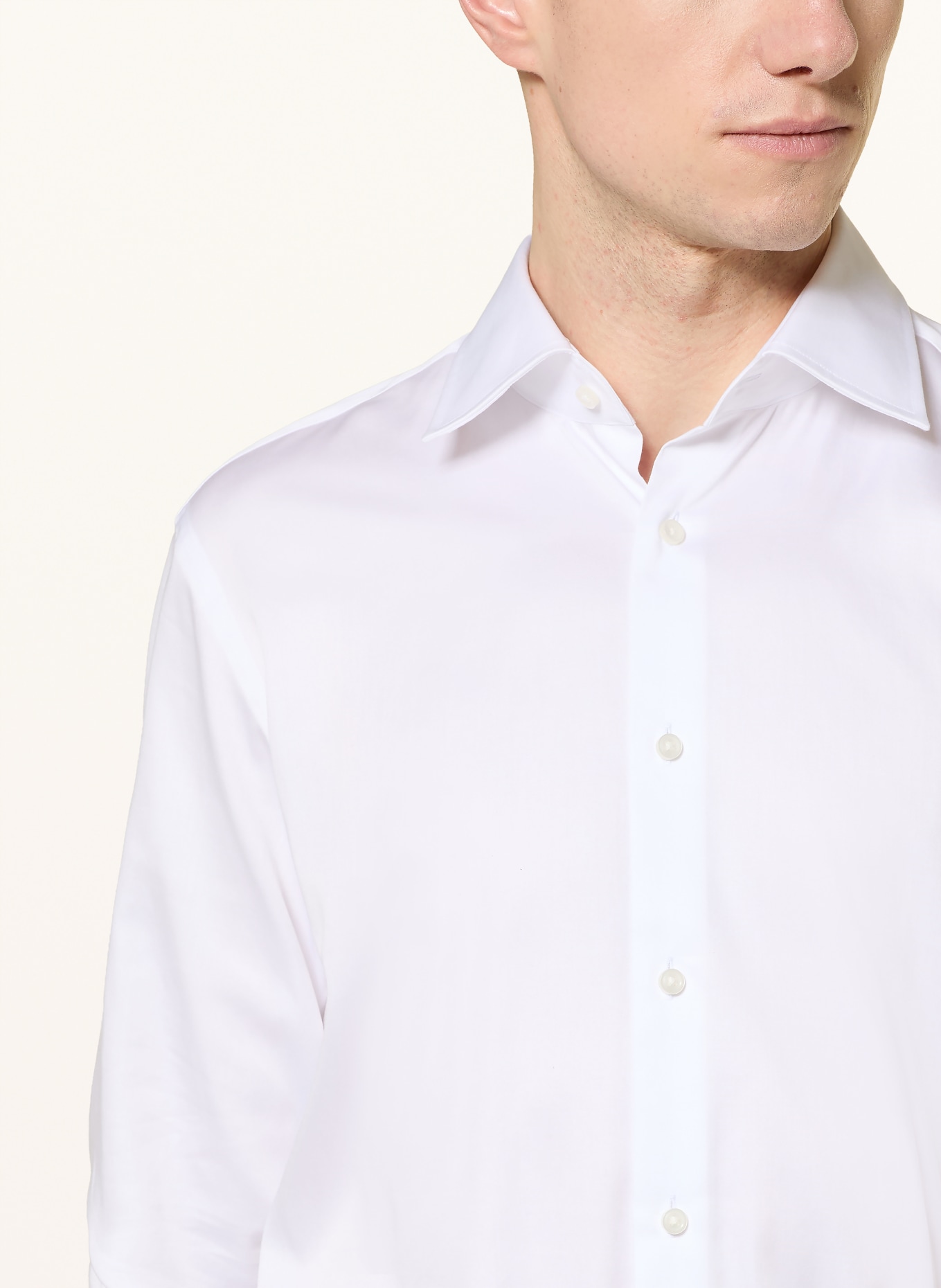 BOSS Hemd JOE Regular Fit: WEISS