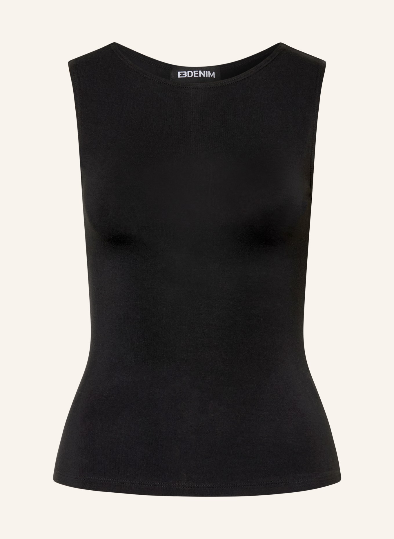 EB DENIM Top BEVERLY: ZWART