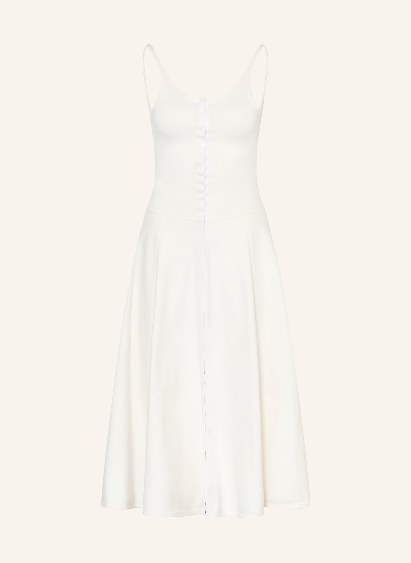 EB DENIM ELLIE dress: WHITE