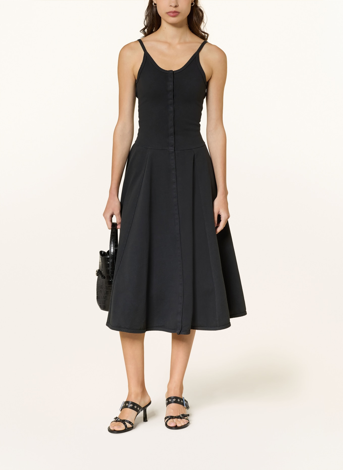 EB DENIM ELLIE dress: BLACK