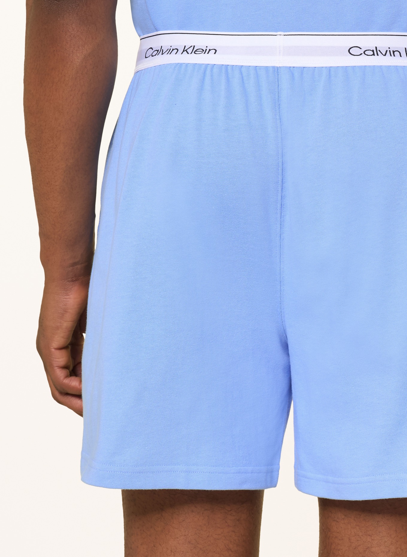 Calvin Klein Pyjama shorty: BLEU CLAIR
