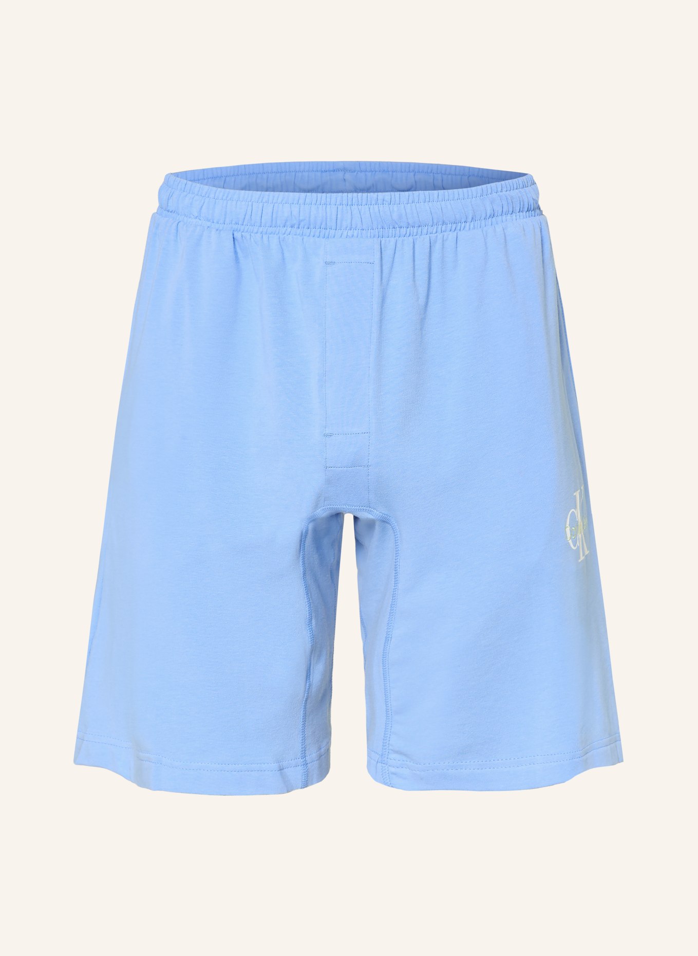 Calvin Klein Schlafshorts MONOGRAM: HELLBLAU