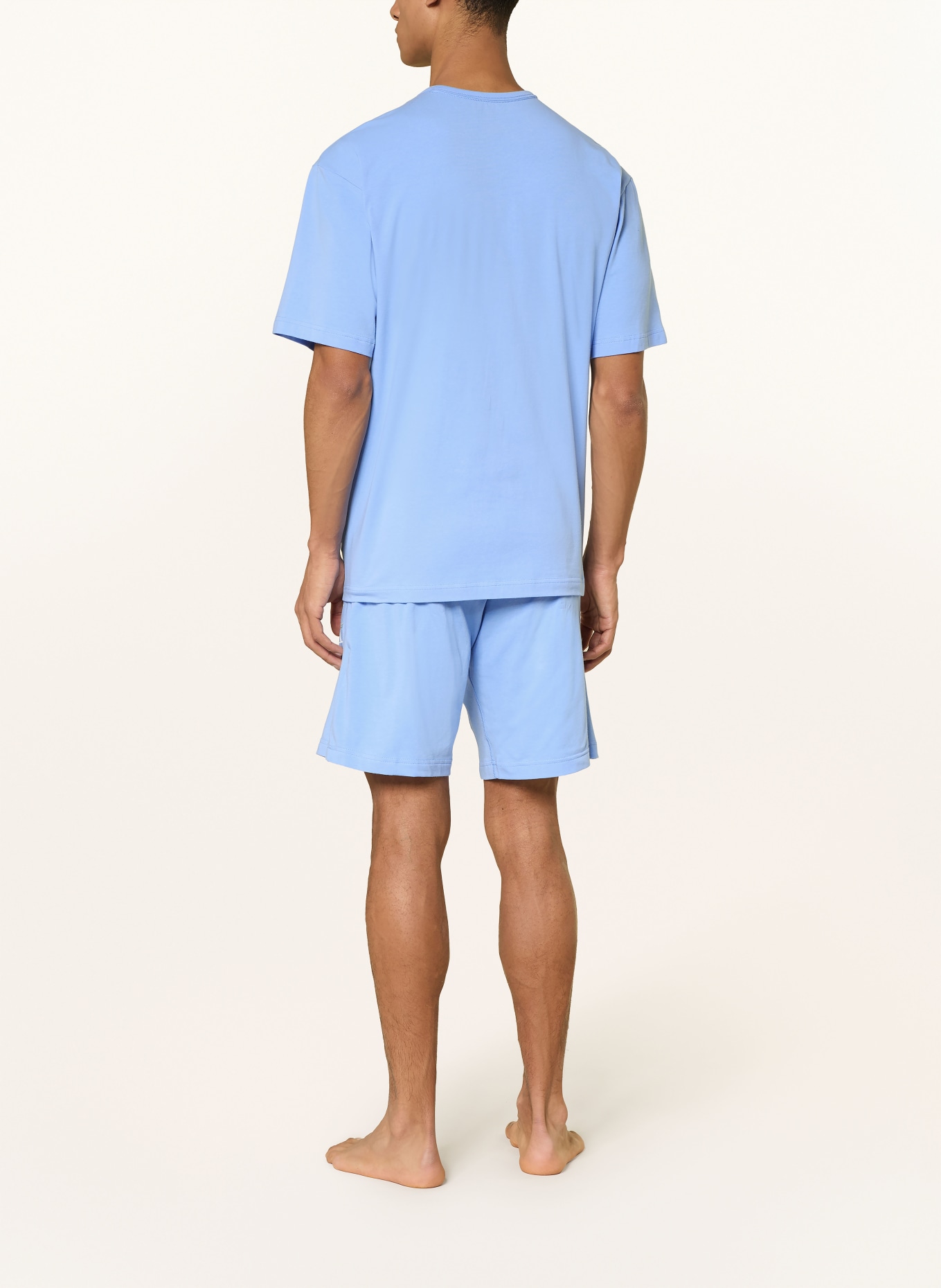 Calvin Klein Schlafshorts MONOGRAM: HELLBLAU