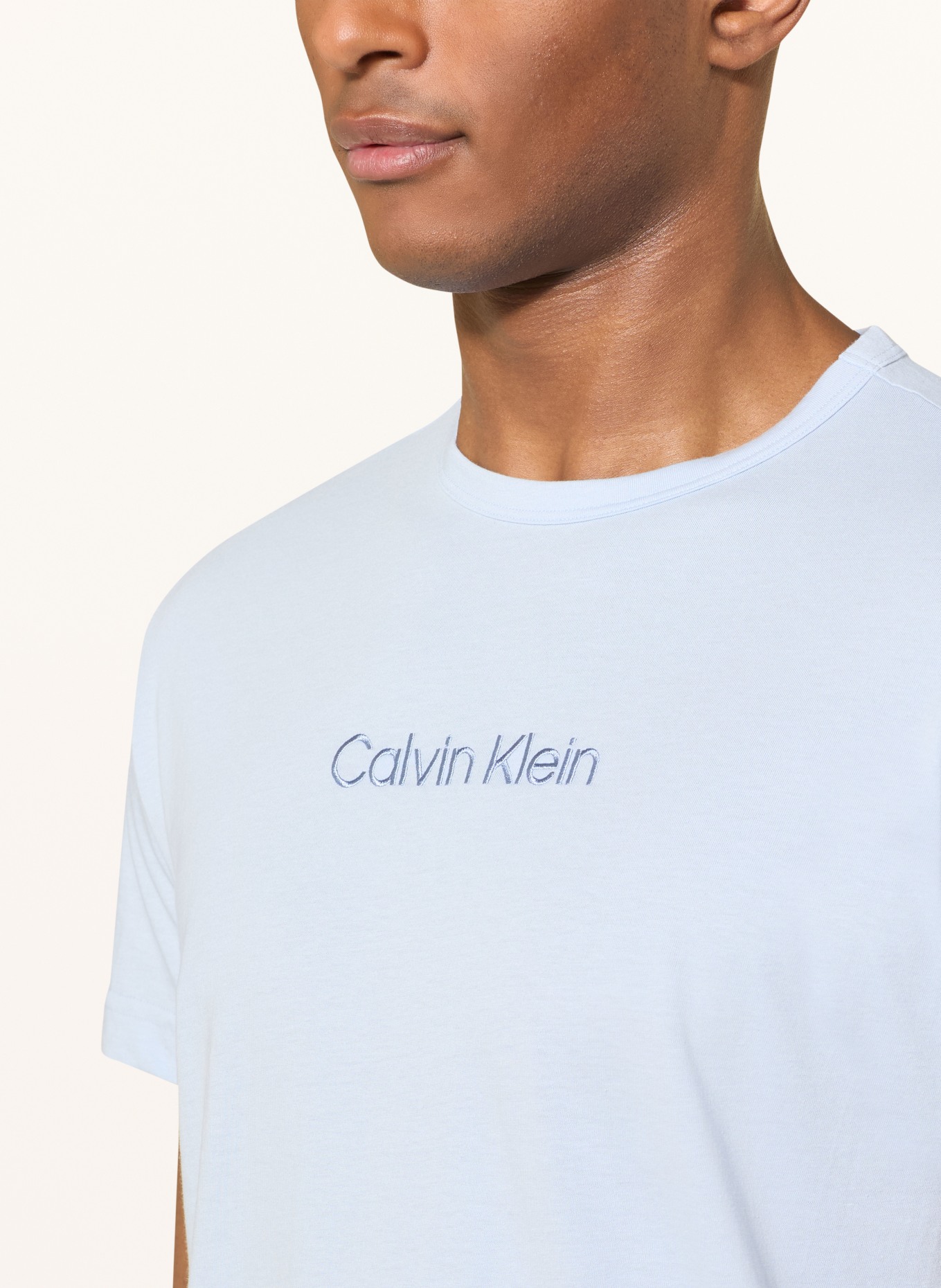 Calvin Klein Shorty pajamas: LIGHT BLUE