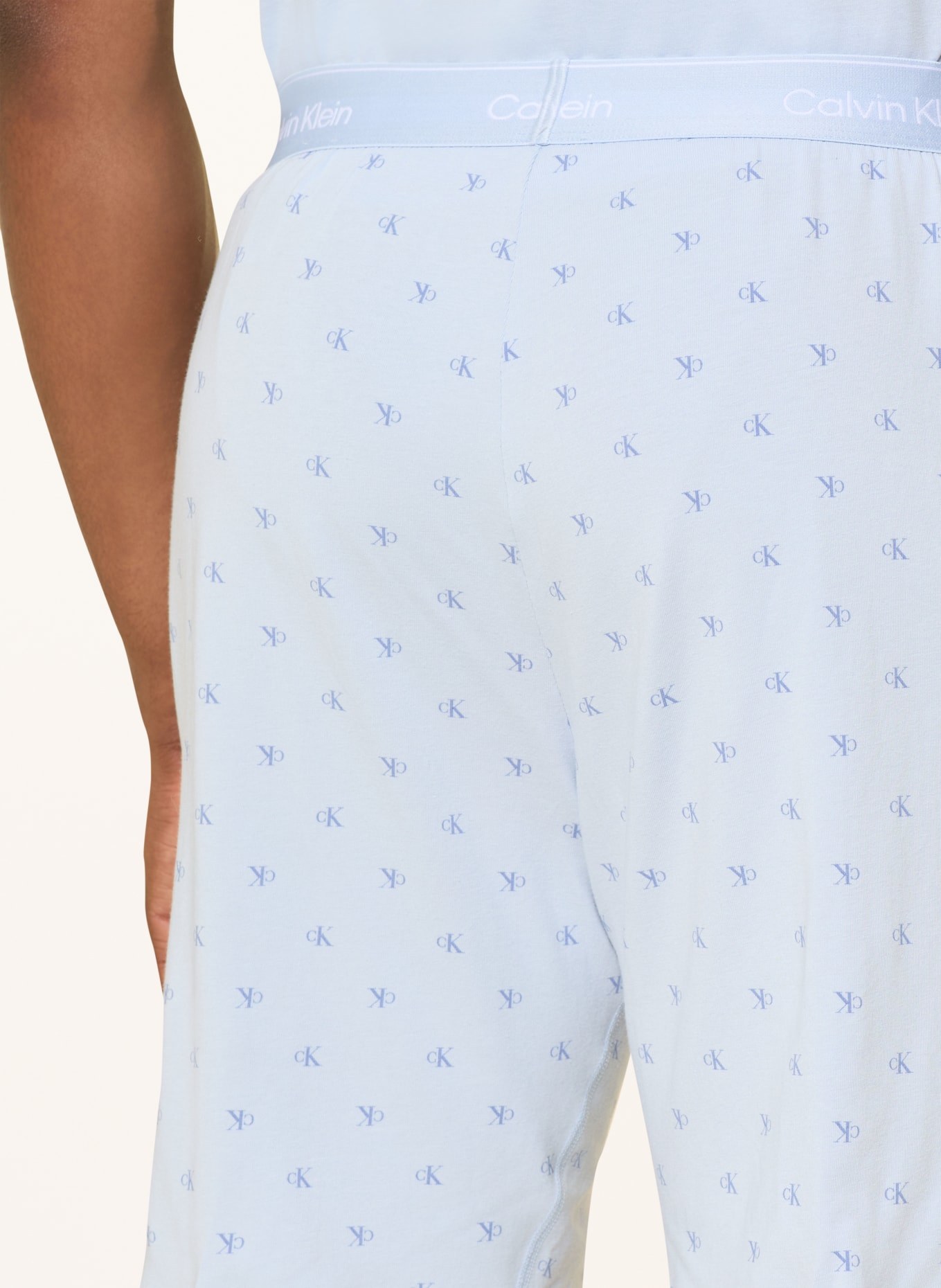 Calvin Klein Shorty pajamas: LIGHT BLUE