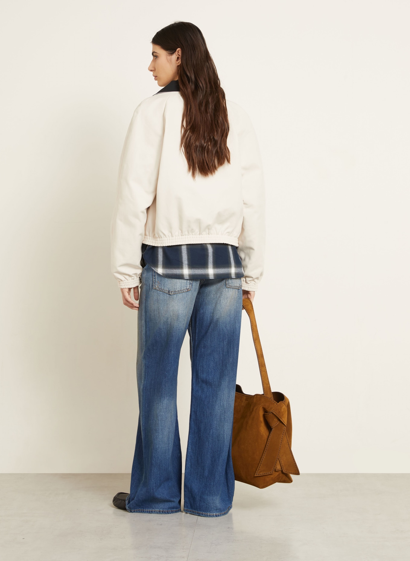 Acne Studios Džíny se širokými nohavicemi: 863 MID BLUE