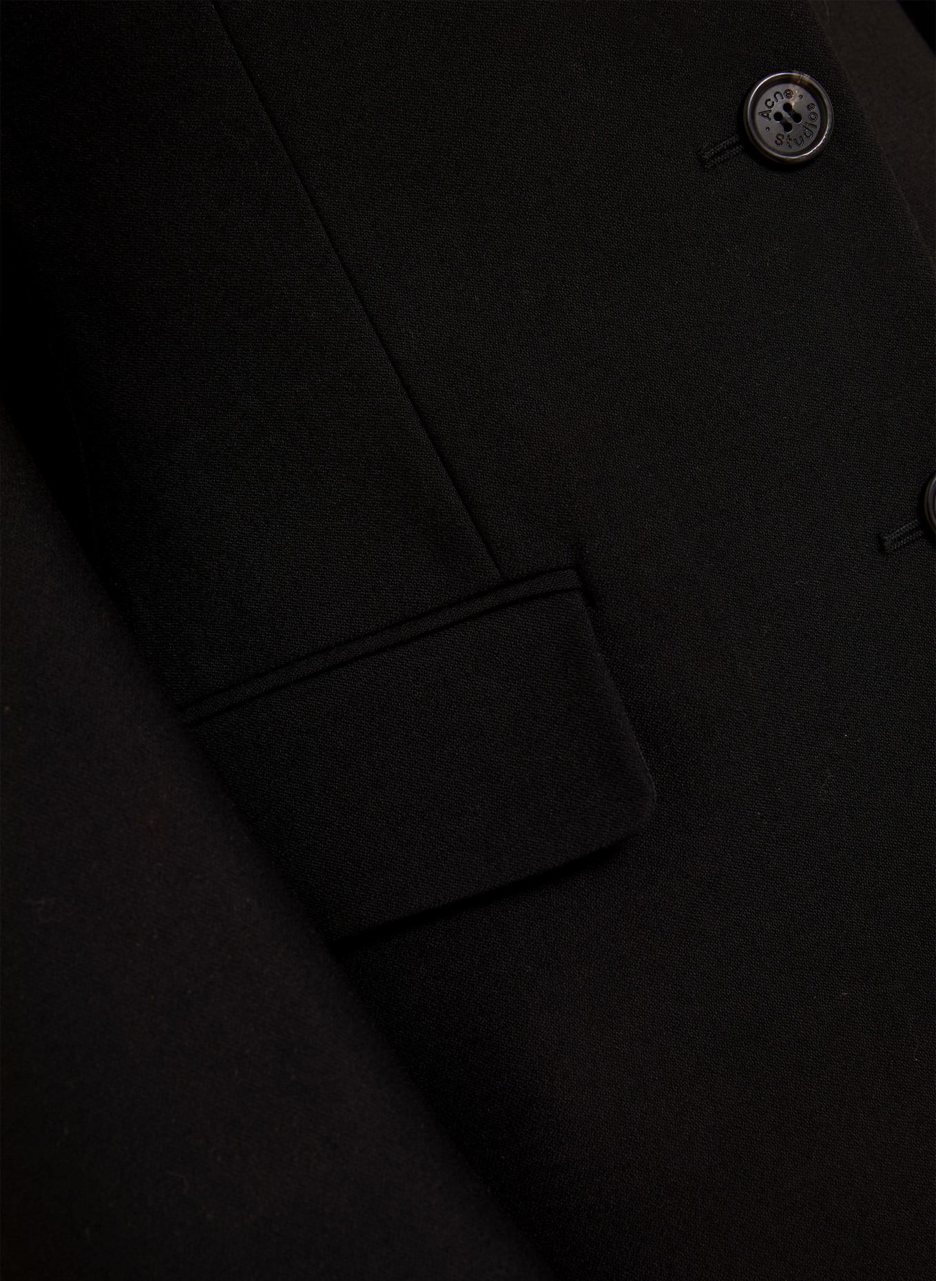 Acne Studios Longblazer: SCHWARZ