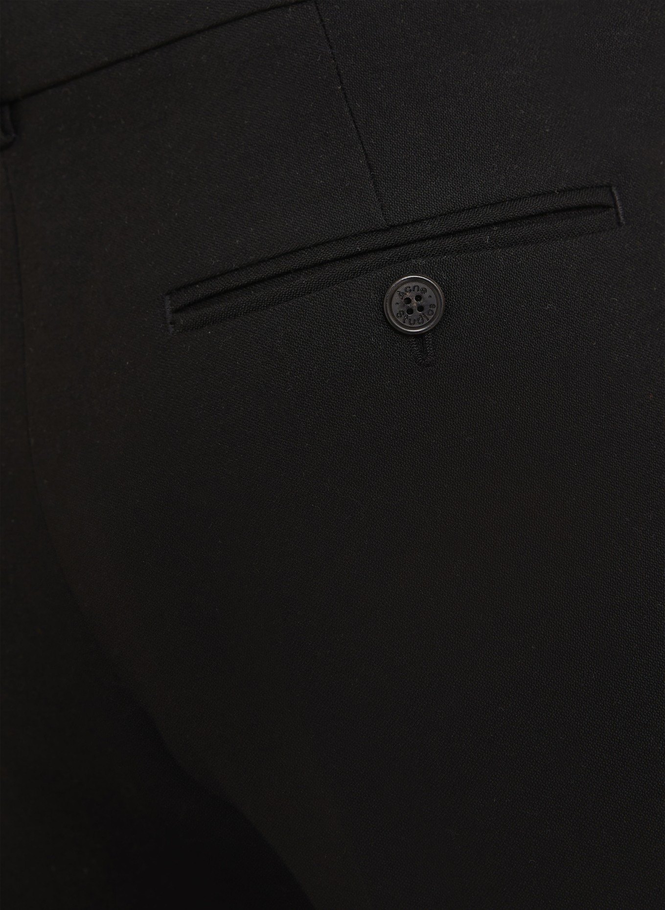 Acne Studios Marlenehose: SCHWARZ