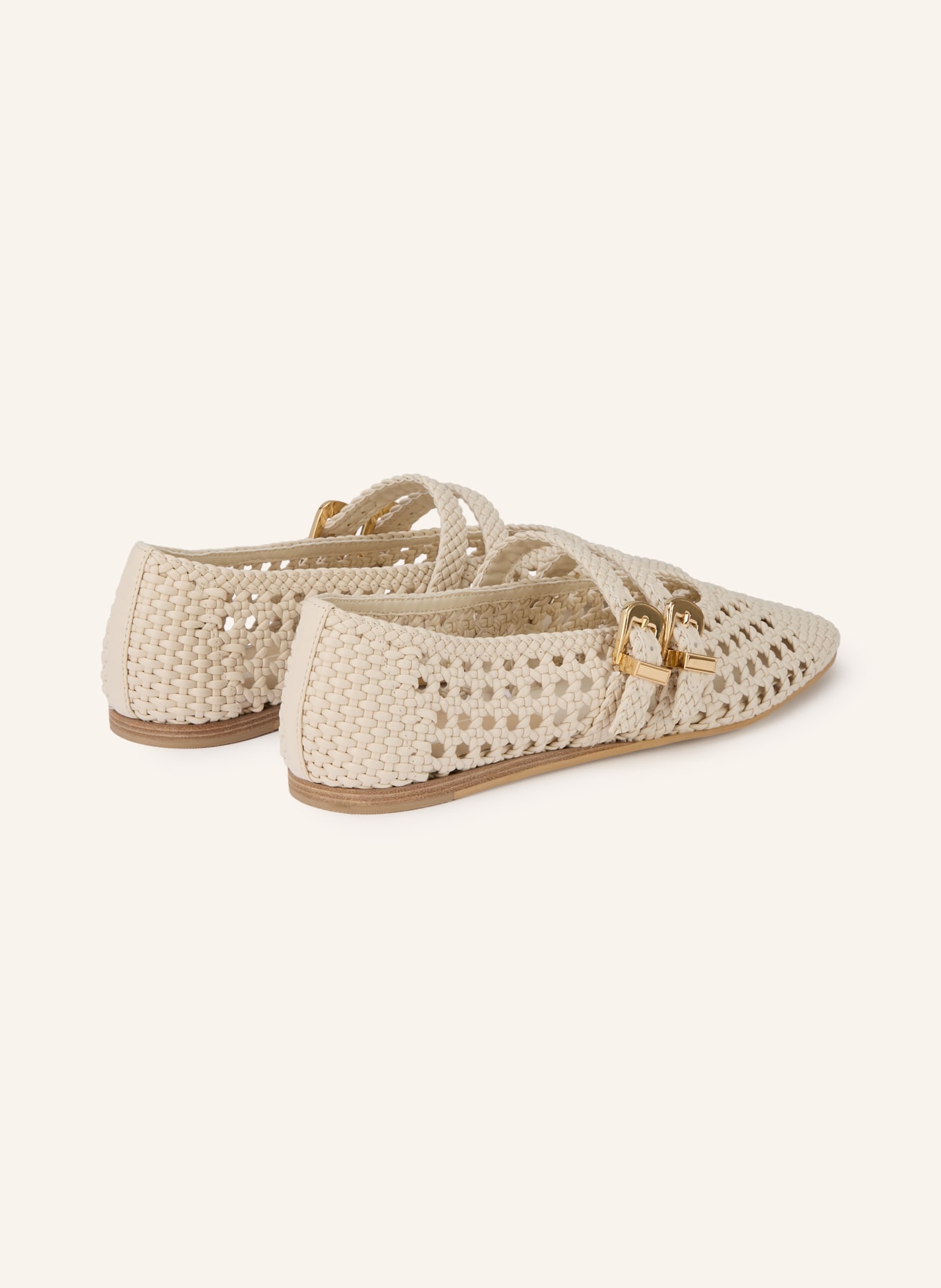 Dolce Vita Mary Jane ballerina flats BAYLEE: CREAM
