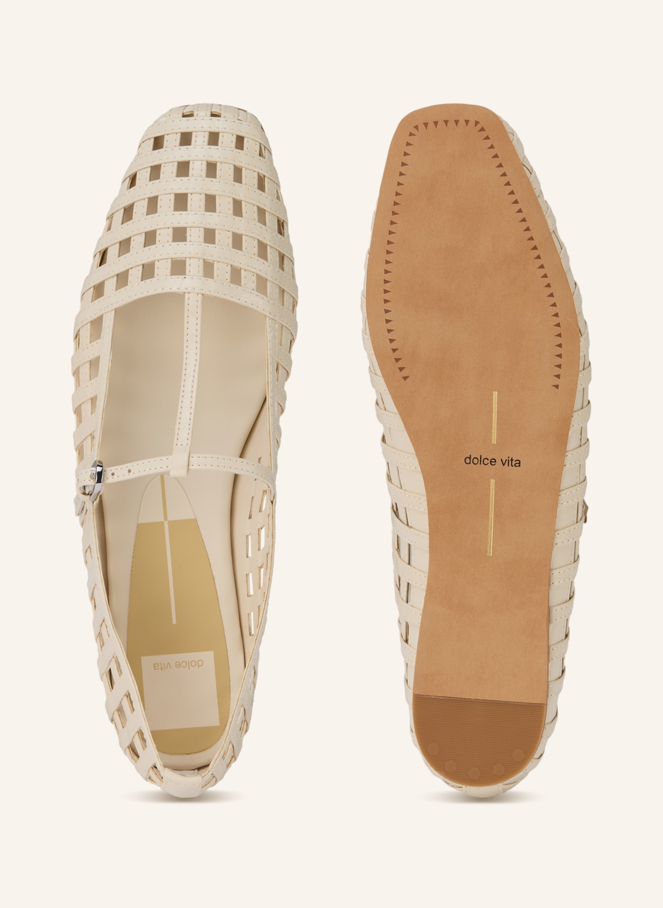 Dolce Vita RAINS ballerina flats: ECRU