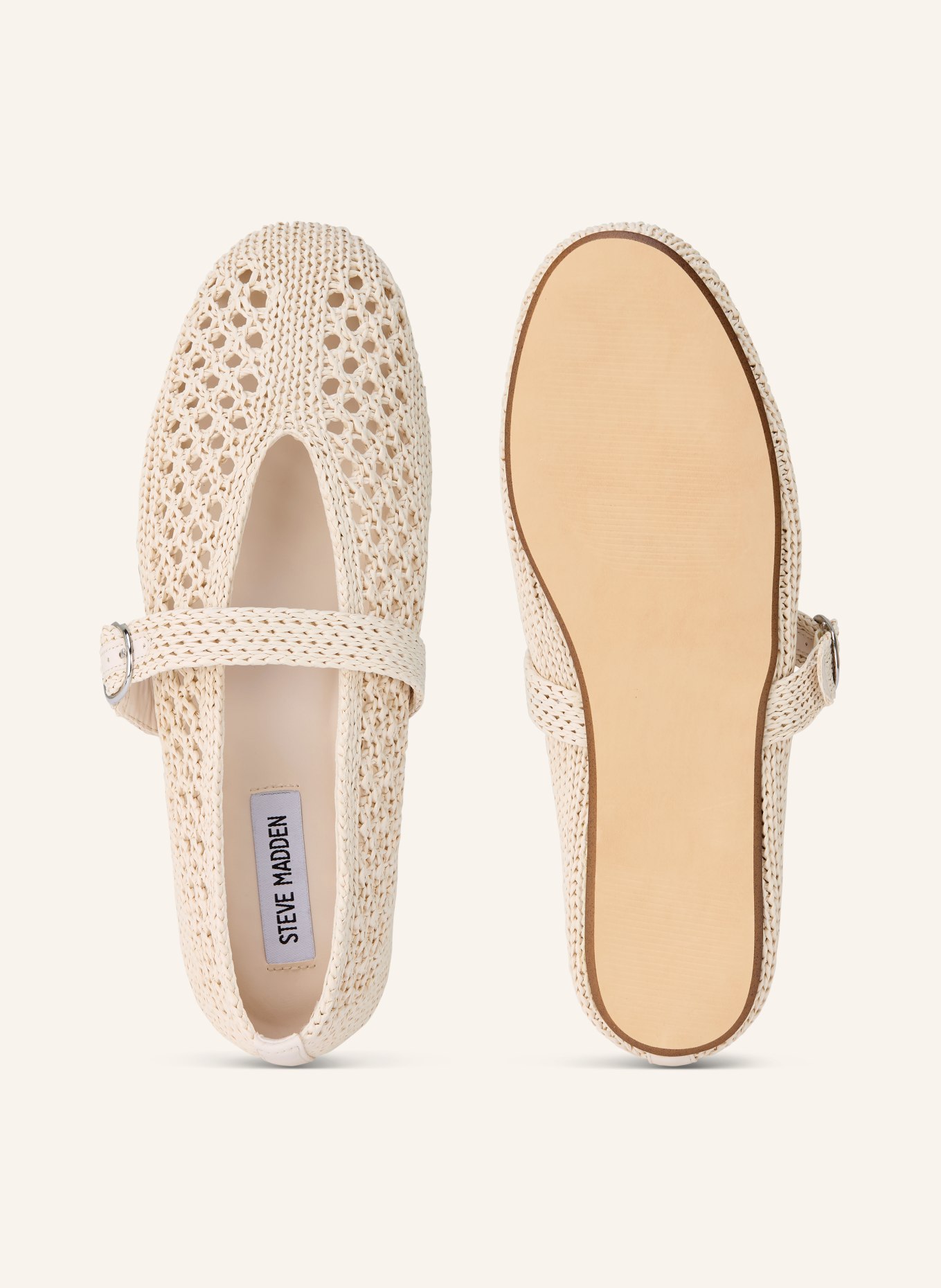 STEVE MADDEN Ballerines Mary Jane ALARA: CRÈME