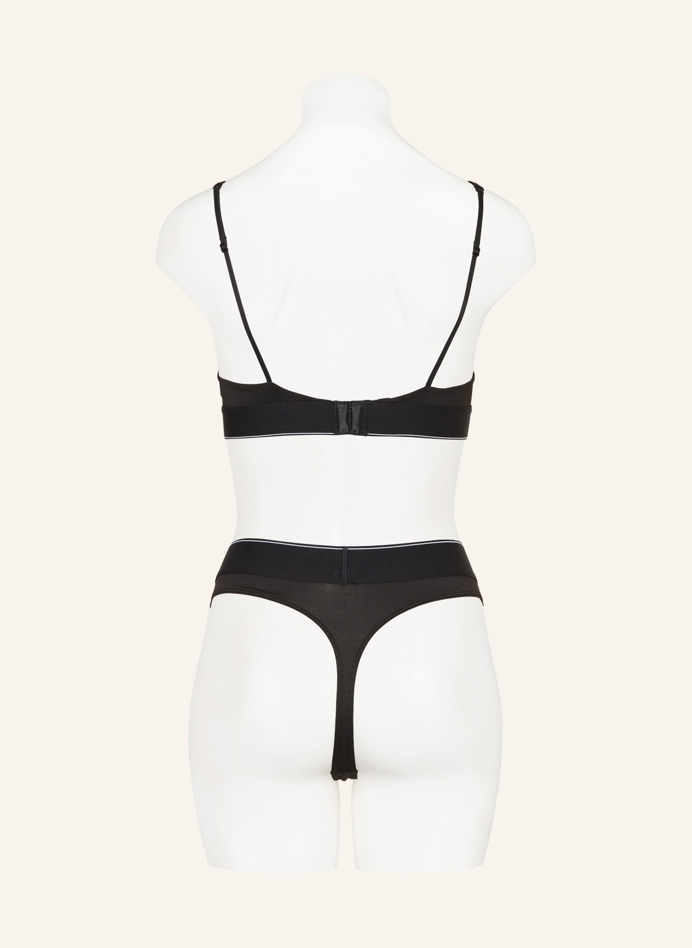 Calvin Klein Řetězec GRAPHIC MONOGRAM: ČERNÁ / ŠEDÁ / BÍLÁ