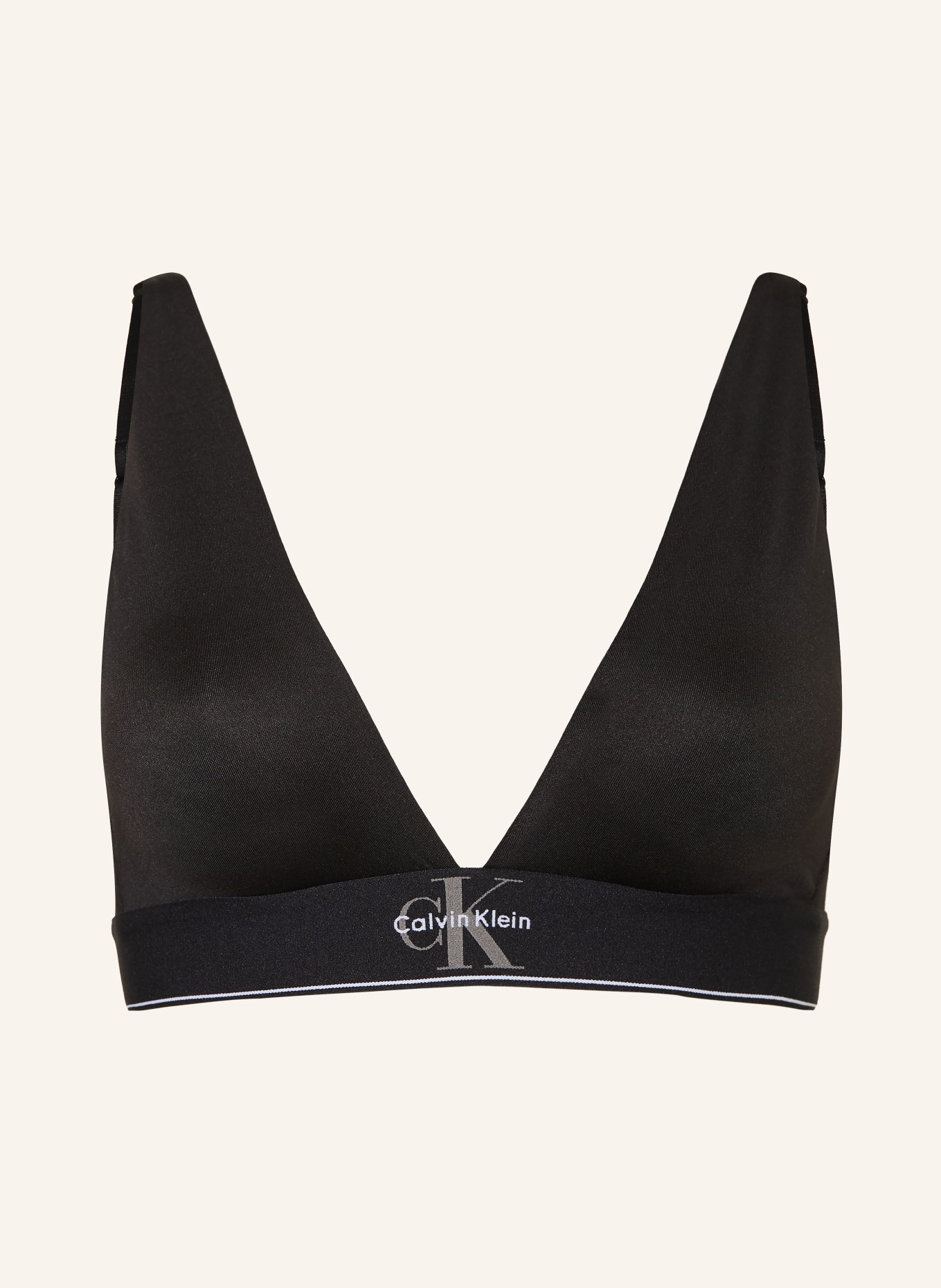 Calvin Klein triangle bra: BLACK / GRAY / WHITE