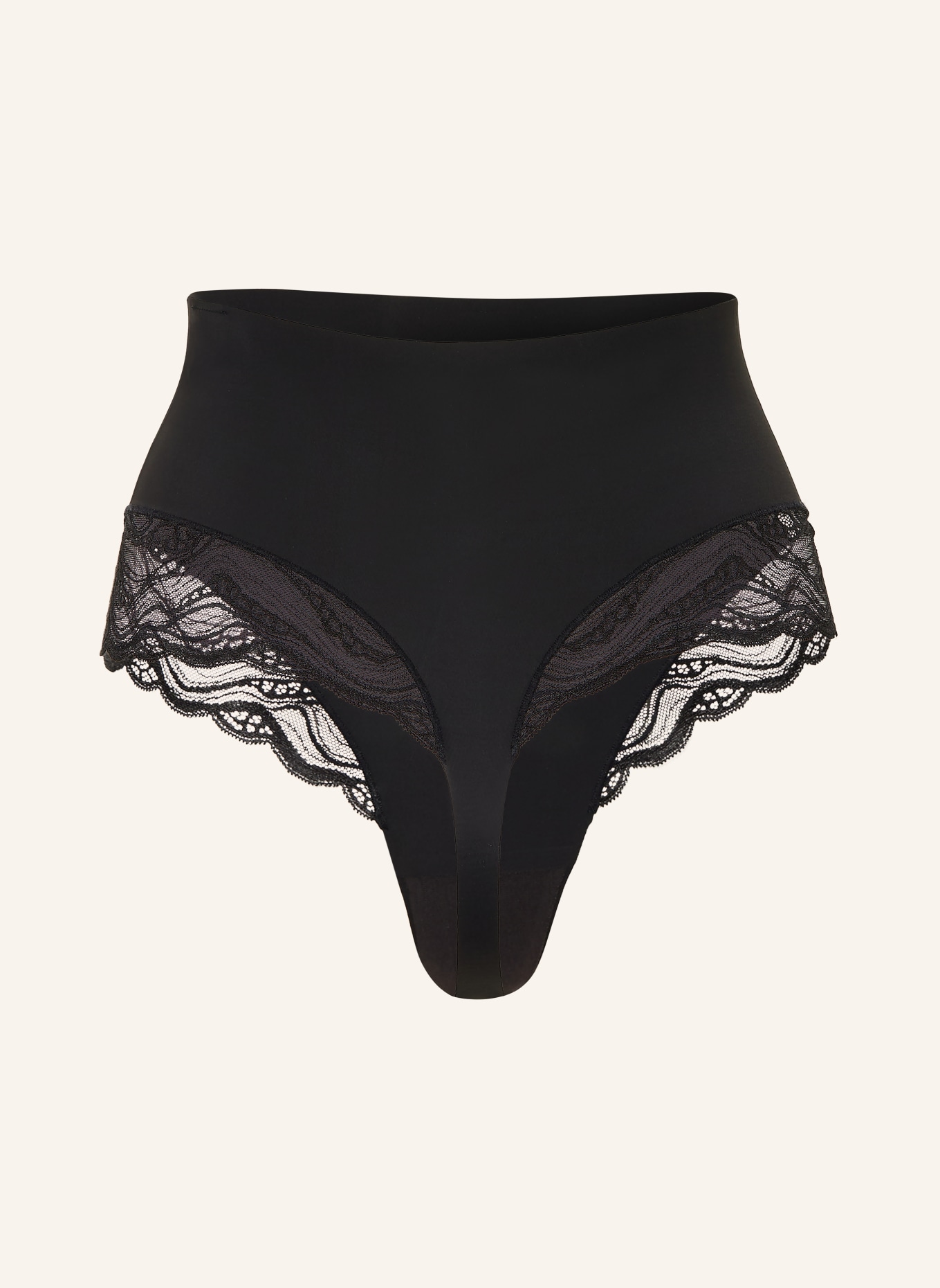 Calvin Klein String sculptant SENSUAL STRETCH LACE: NOIR