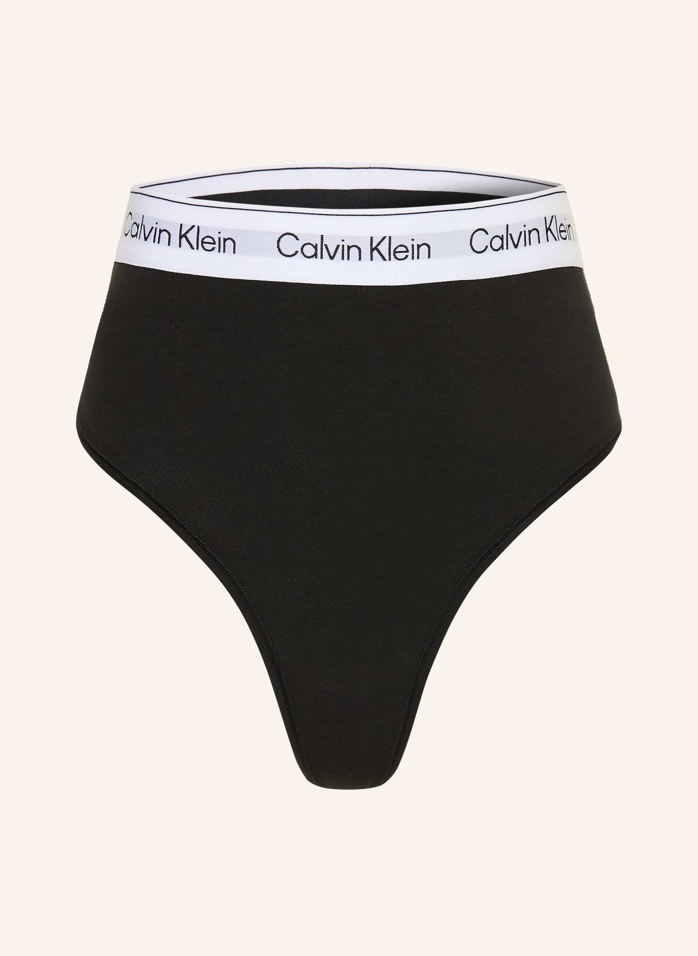 Calvin Klein String: SCHWARZ