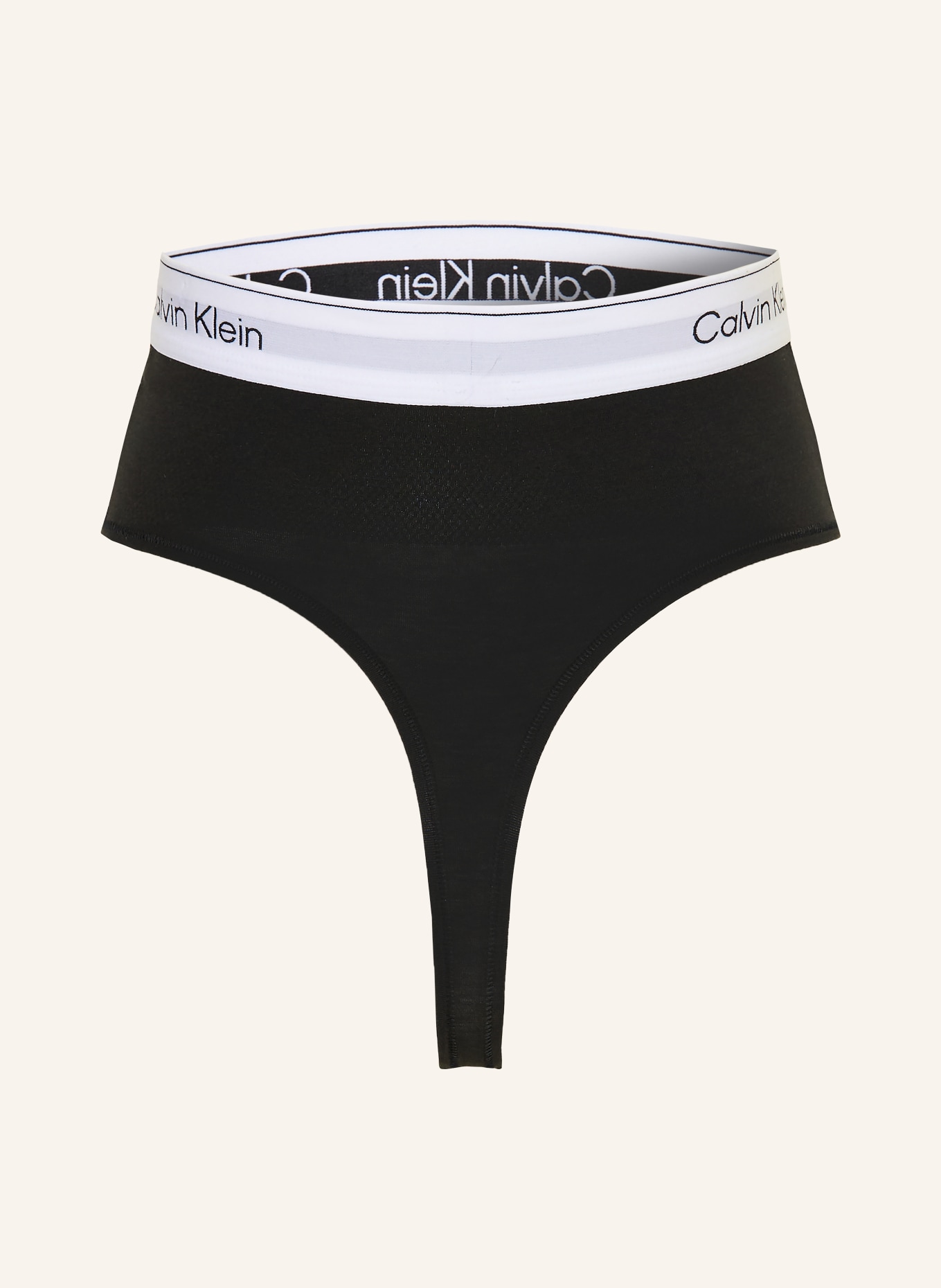 Calvin Klein String: SCHWARZ