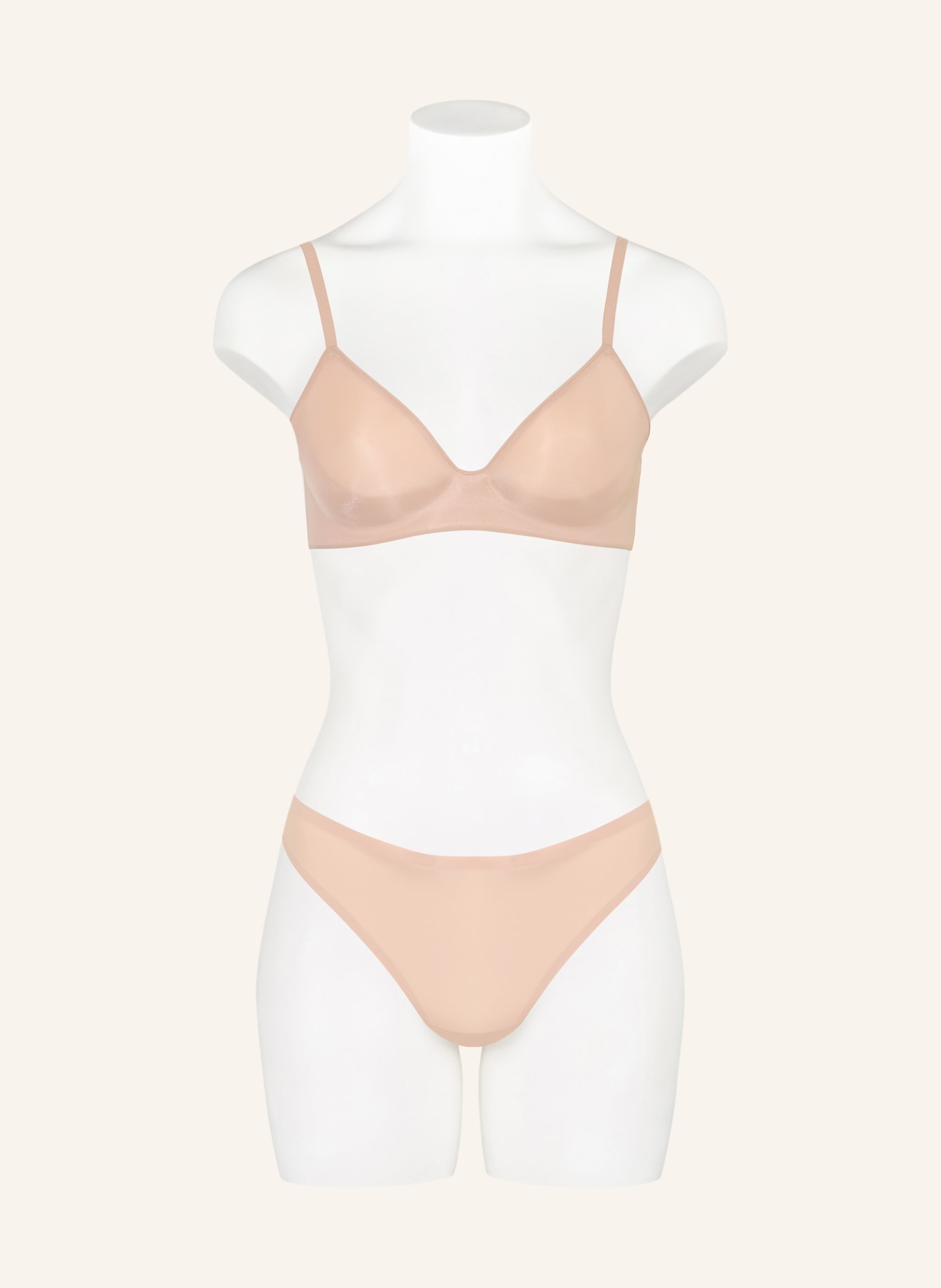 Calvin Klein Měkká podprsenka PERFECTLY FIT ULTRALIGHT: BÉŽOVÁ