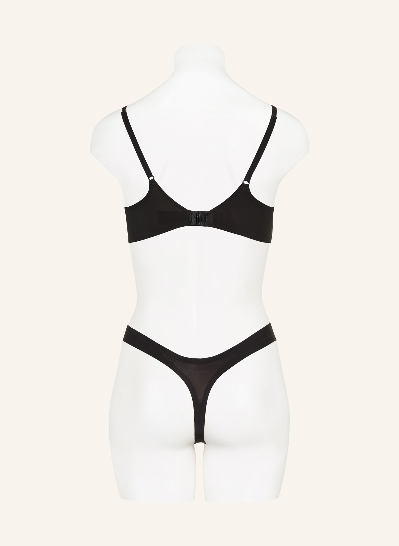 Calvin Klein Měkká podprsenka PERFECTLY FIT ULTRALIGHT: ČERNÁ