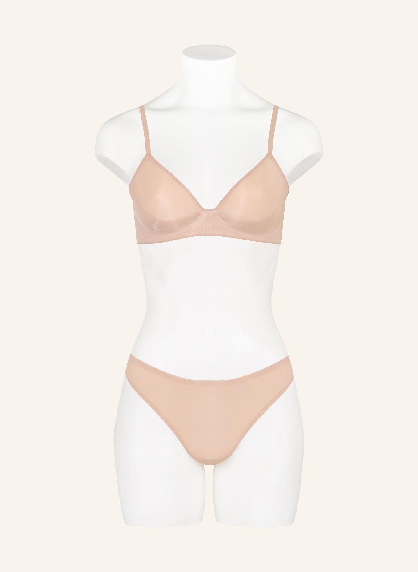 Calvin Klein Šňůrka PERFECTLY FIT ULTRALIGHT: BÉŽOVÁ