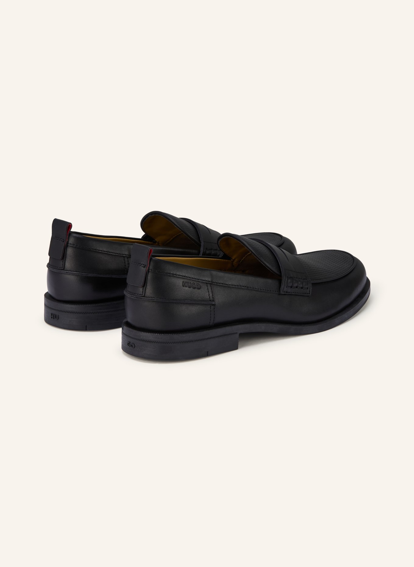 HUGO Penny loafer VARIAN: BLACK