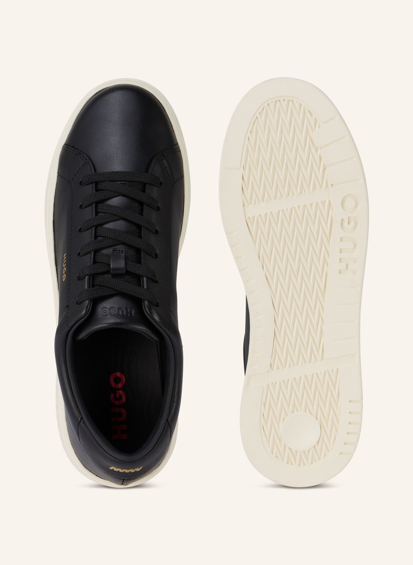 HUGO Baskets NESTON: NOIR