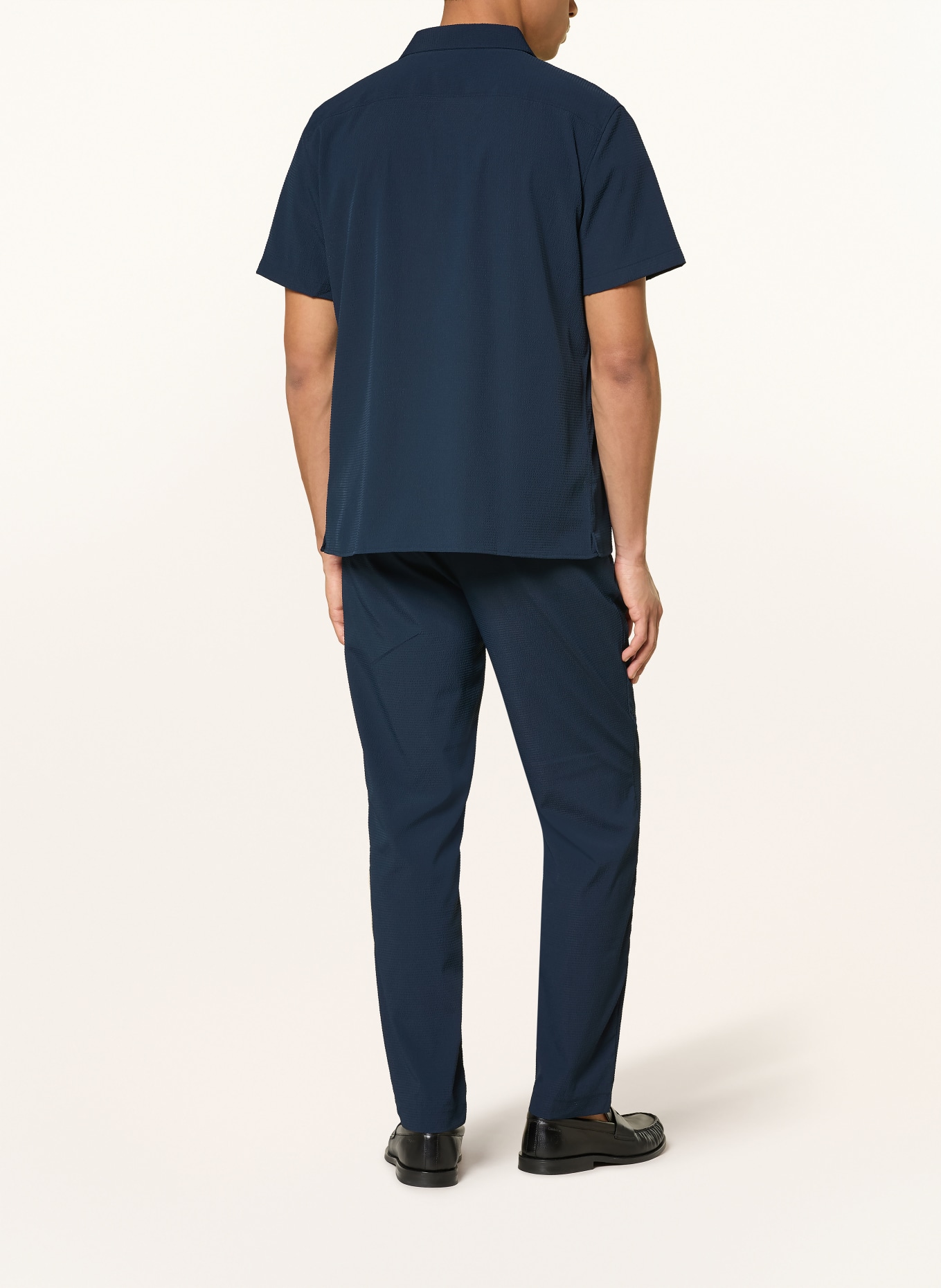 Calvin Klein Koszula z krótkim rękawem Classic Fit: GRANATOWY