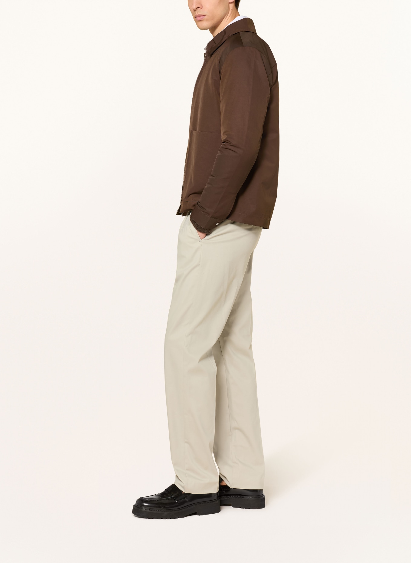 Calvin Klein Chino coupe droite: BEIGE