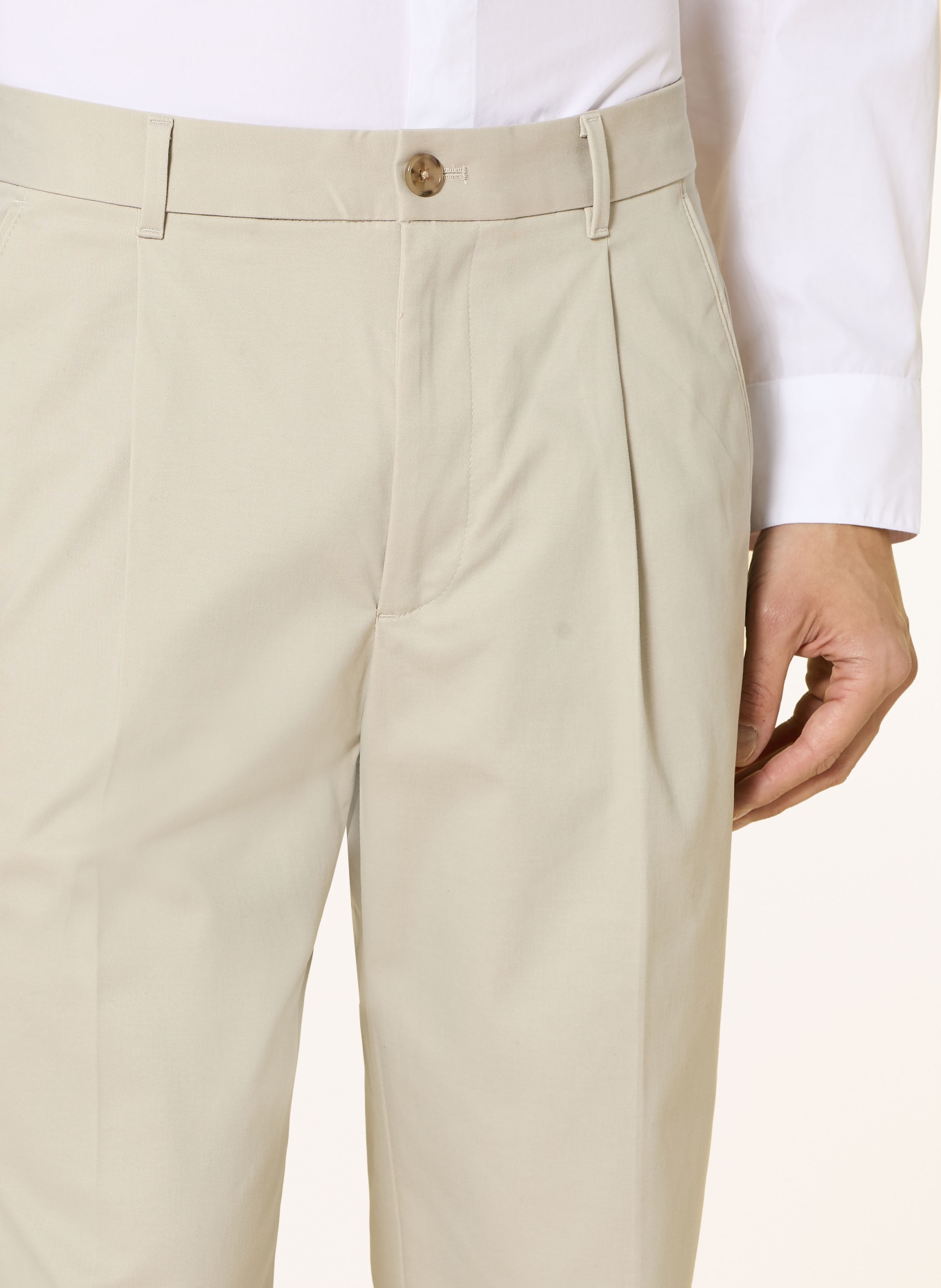 Calvin Klein Chino coupe droite: BEIGE
