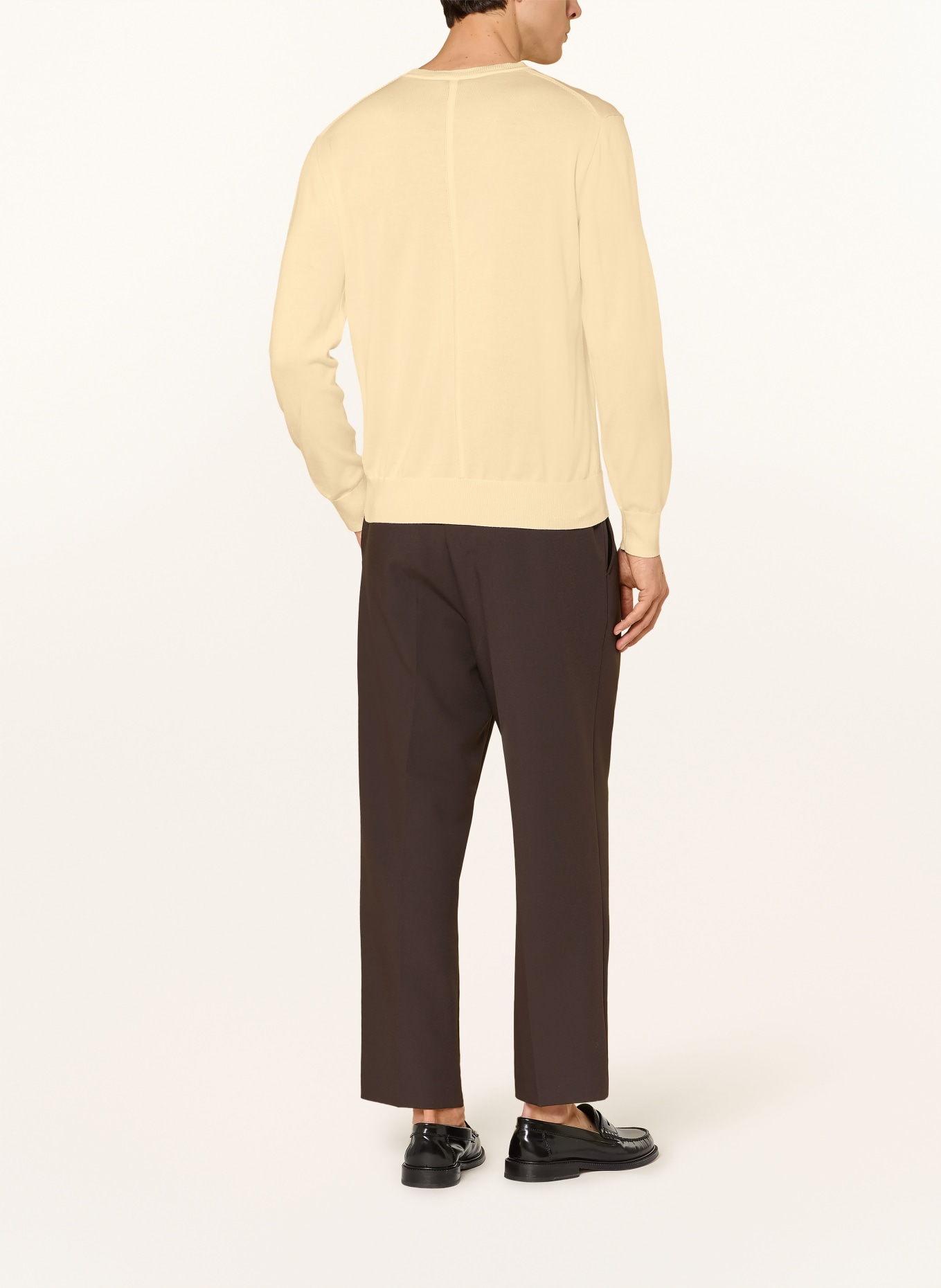 Calvin Klein sweater: LIGHT YELLOW