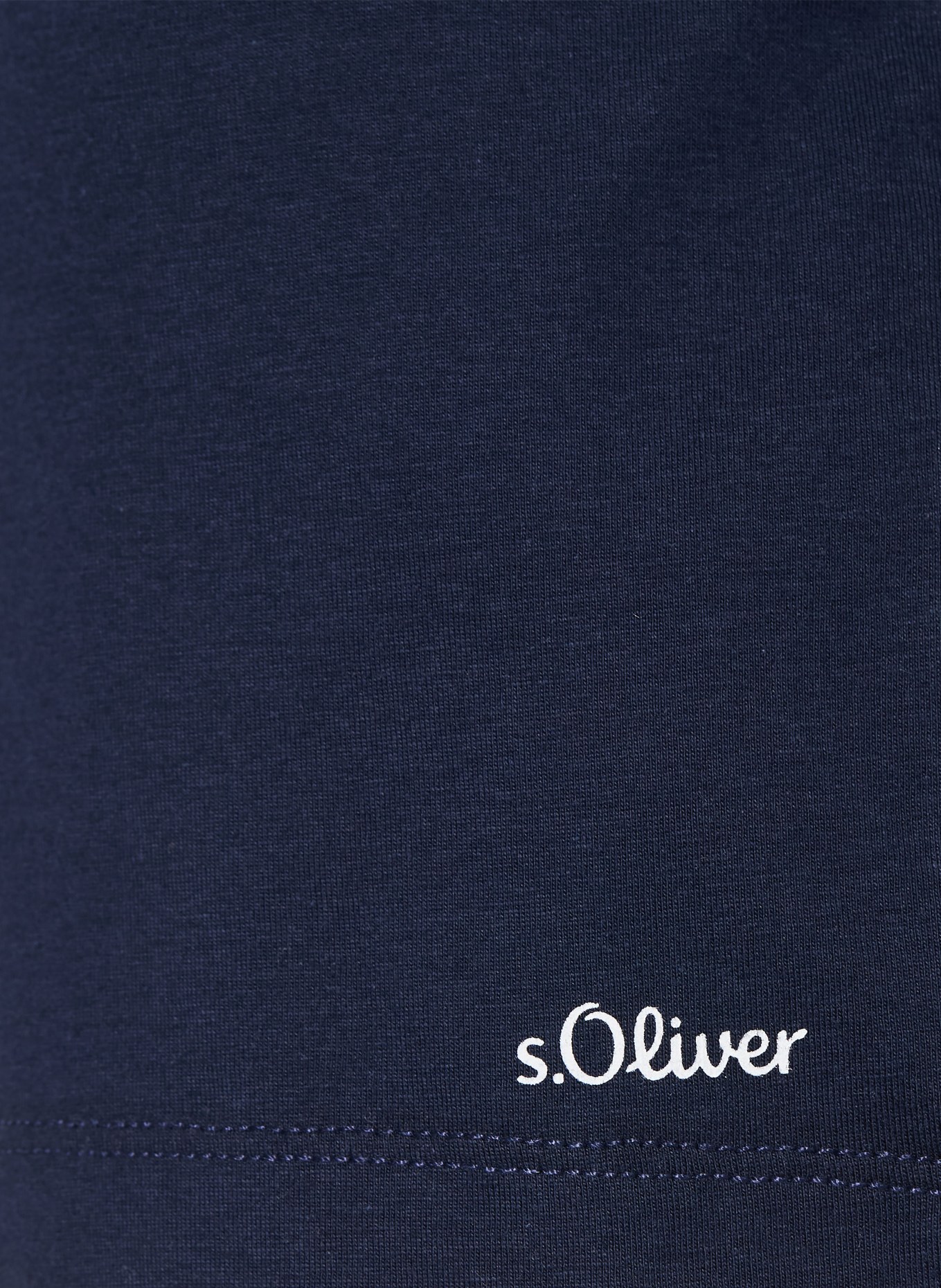 s.Oliver RED Balení 3 triček: BÍLÁ / TMAVĚ MODRÁ / MODRÁ