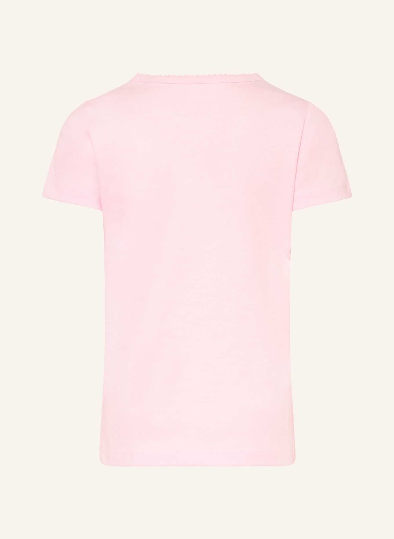 s.Oliver RED T-shirt à paillettes: ROSE CLAIR / ARGENT / NOIR