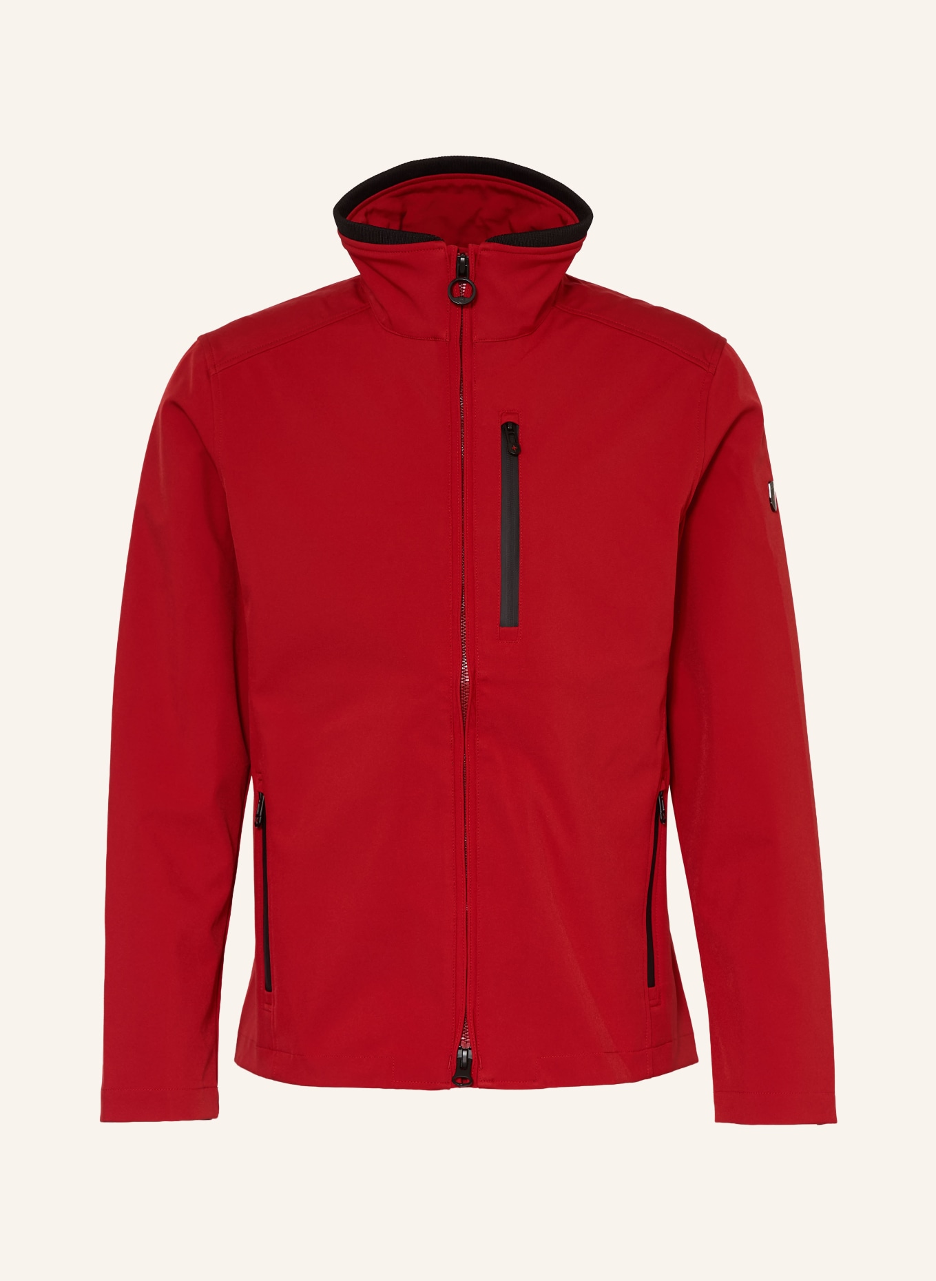 WELLENSTEYN Softshell-Jacke ALPINUS: ROT